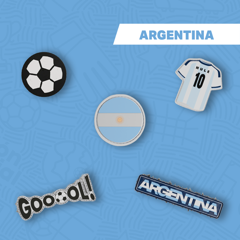 Argentina W Cup Pack - Hule Brand