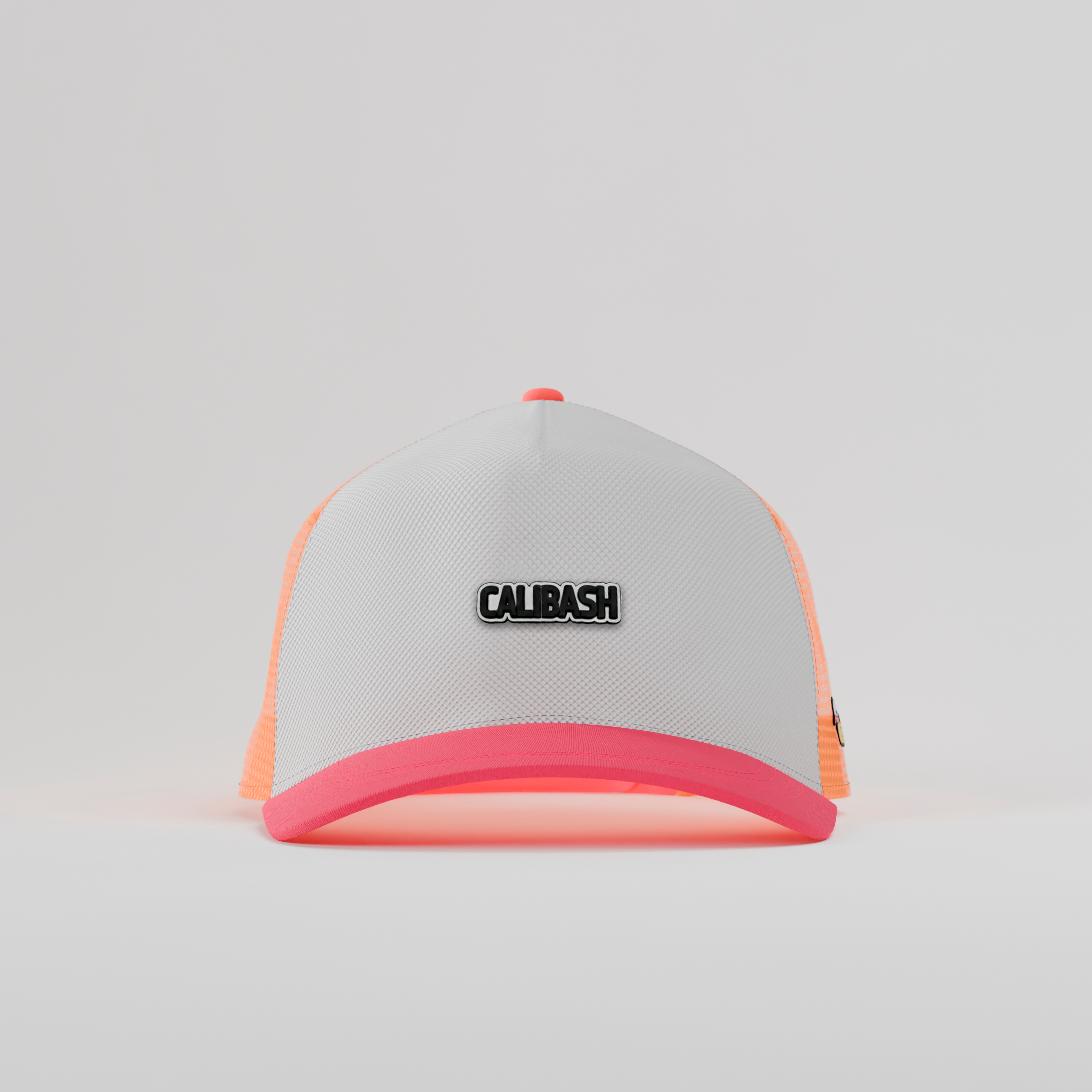 Calibash Orange Flamenco Trucker Cap - Hule Brand