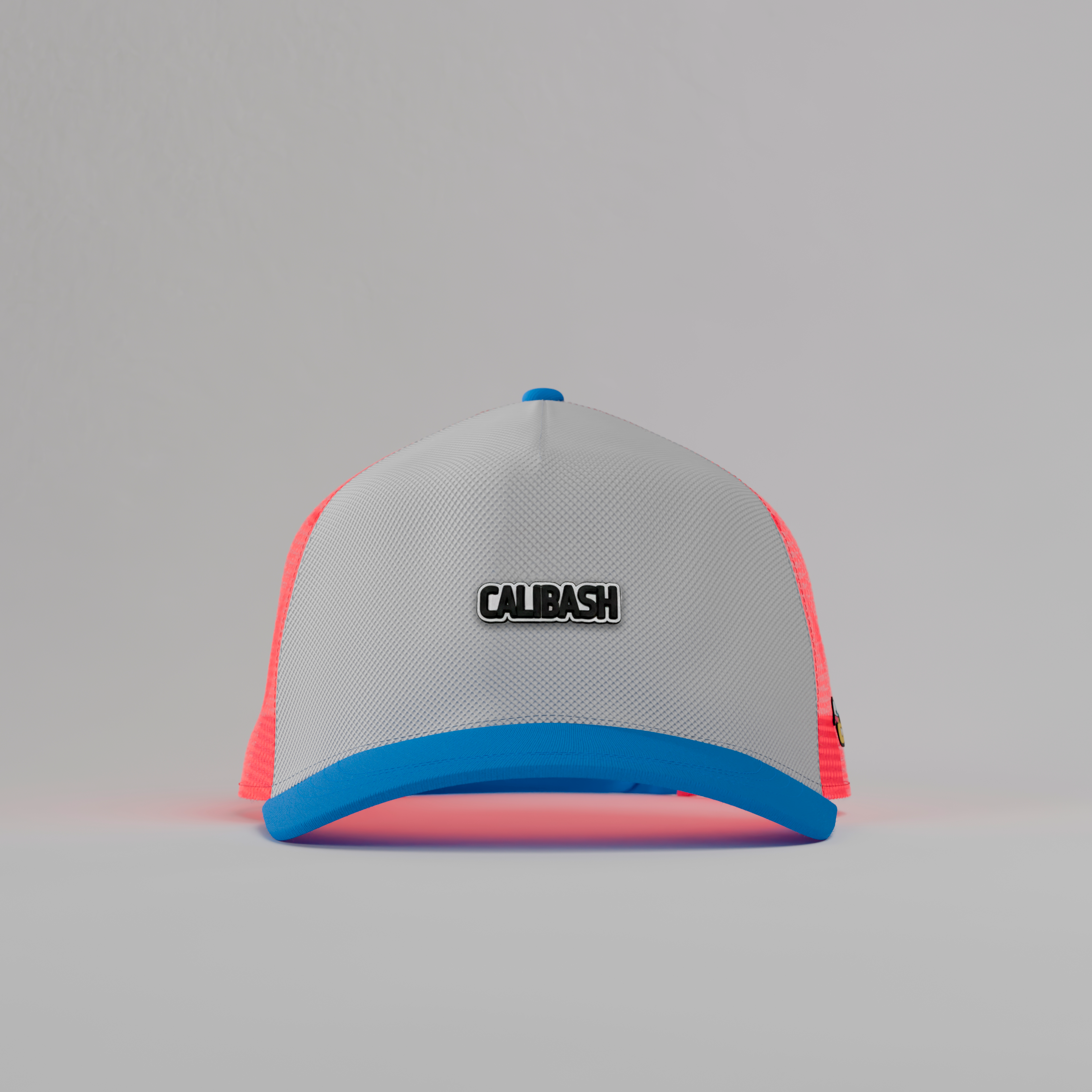 Calibash Glow Pink Trucker Cap - Hule Brand