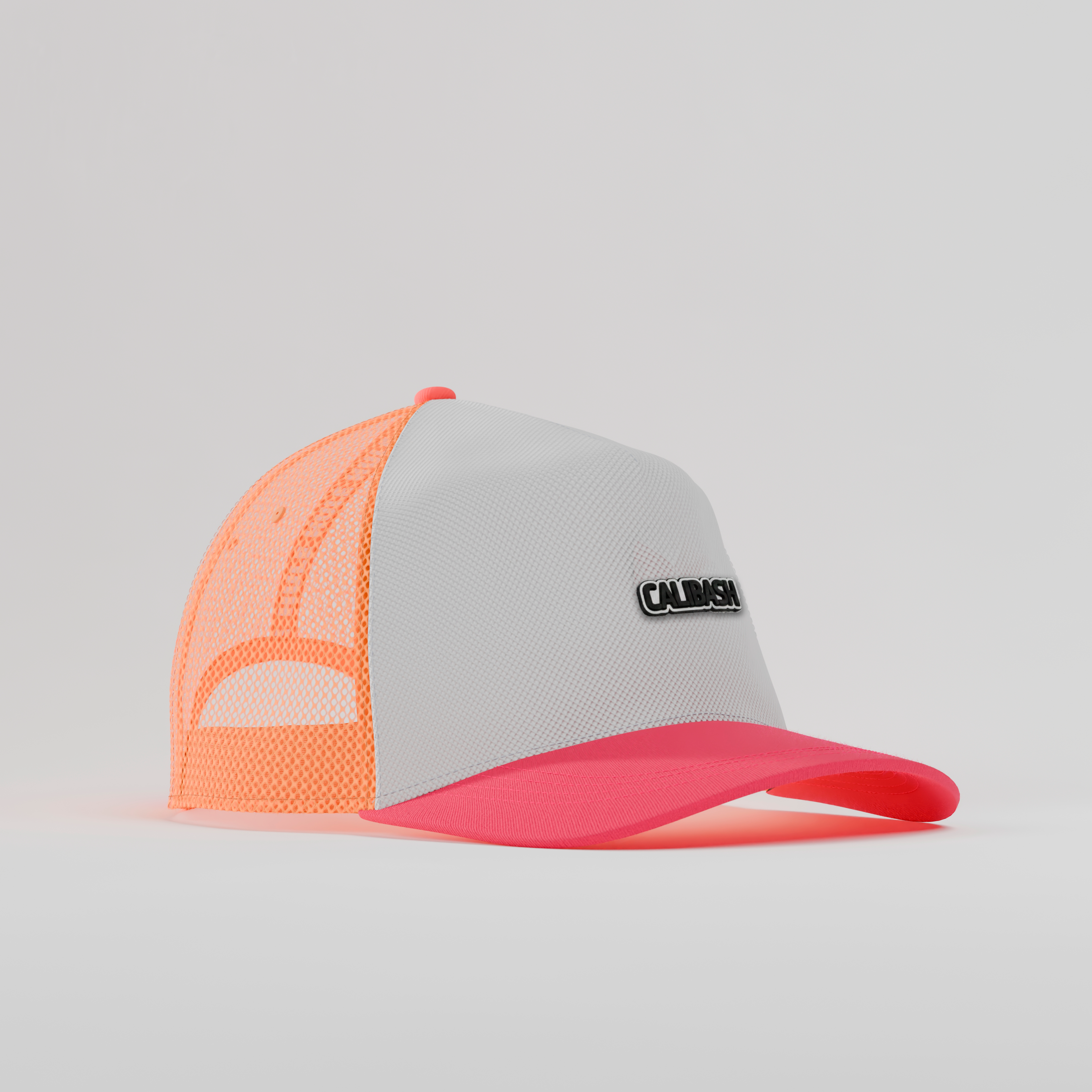 Calibash Orange Flamenco Trucker Cap - Hule Brand