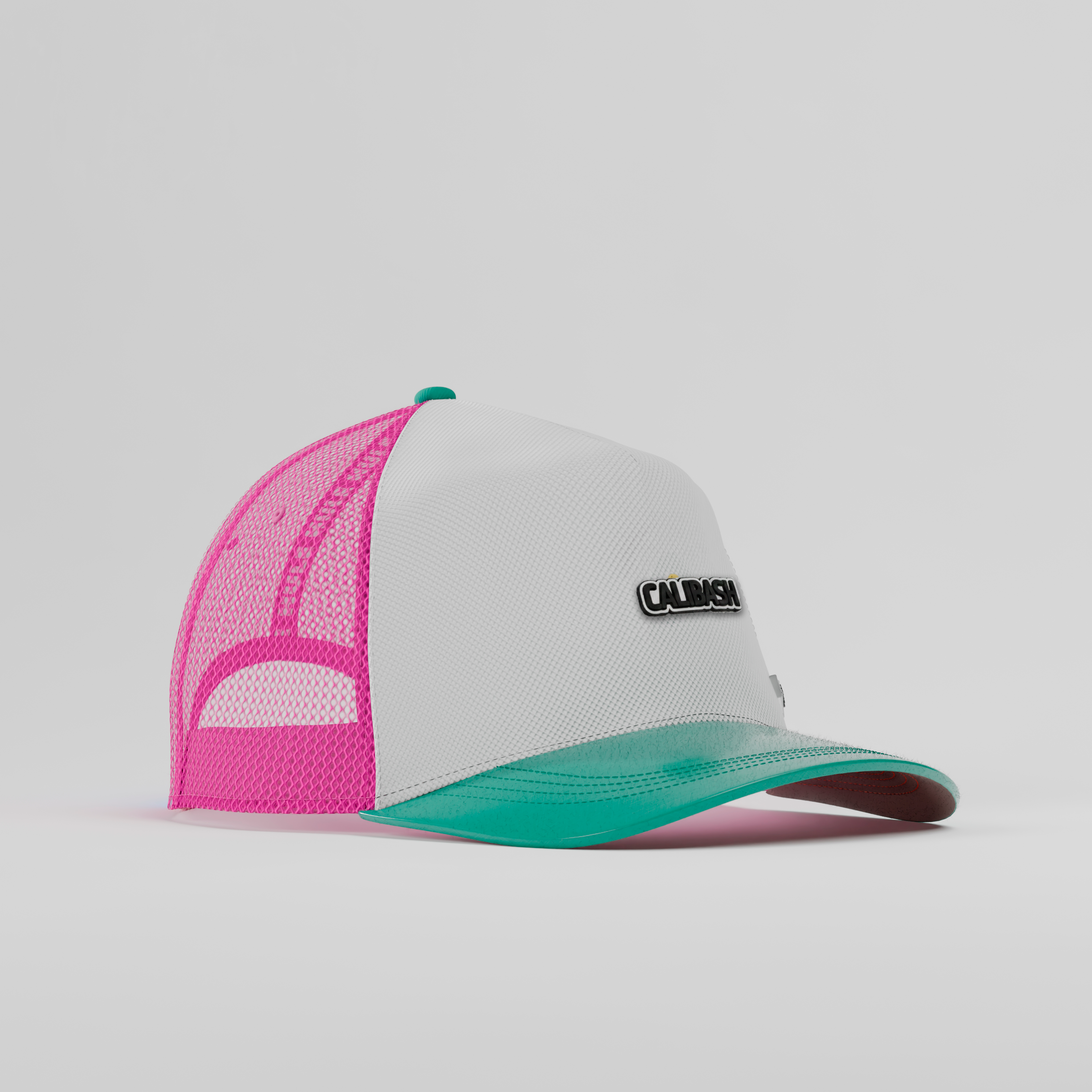 Calibash Ocean Flamingo Trucker Cap - Hule Brand