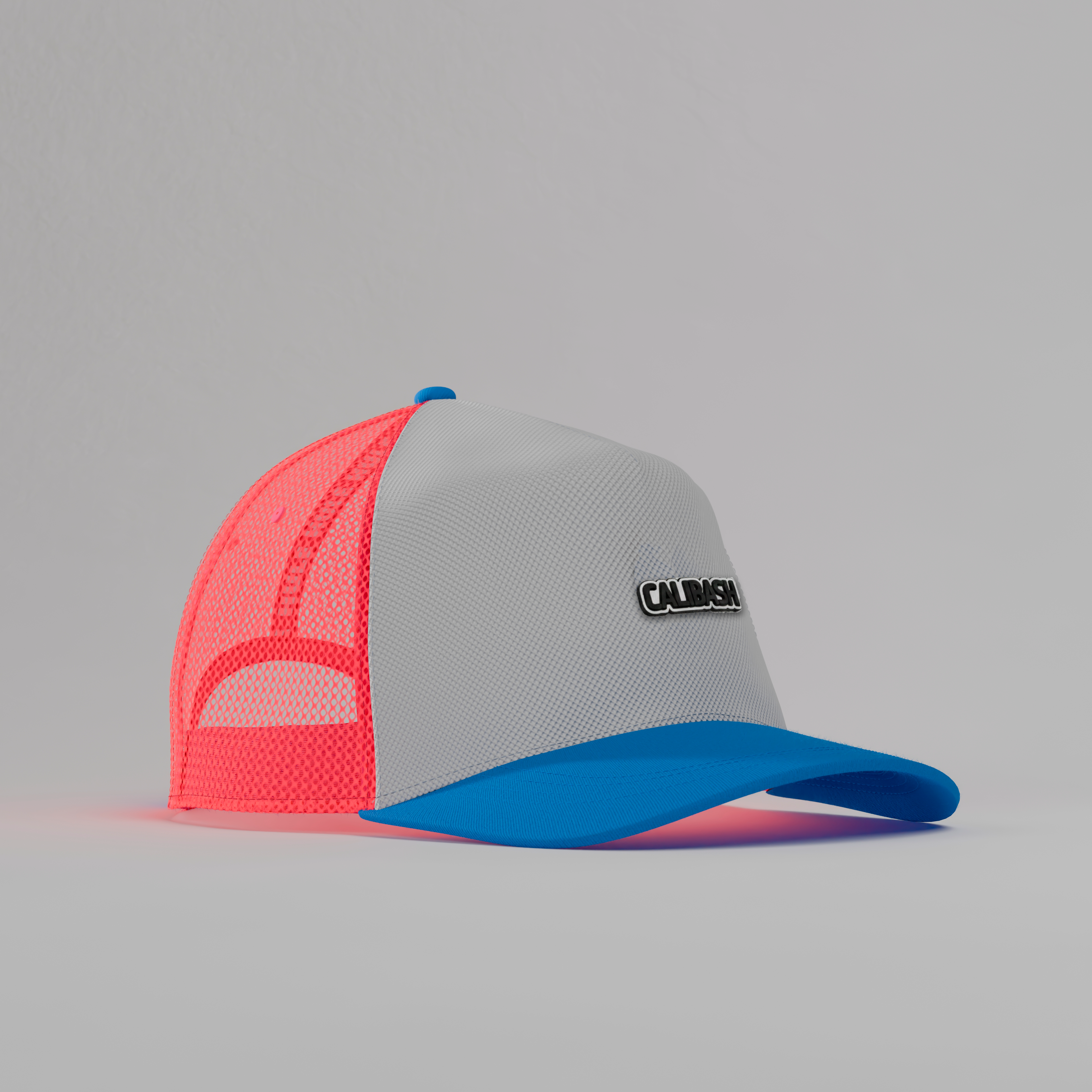 Calibash Glow Pink Trucker Cap - Hule Brand
