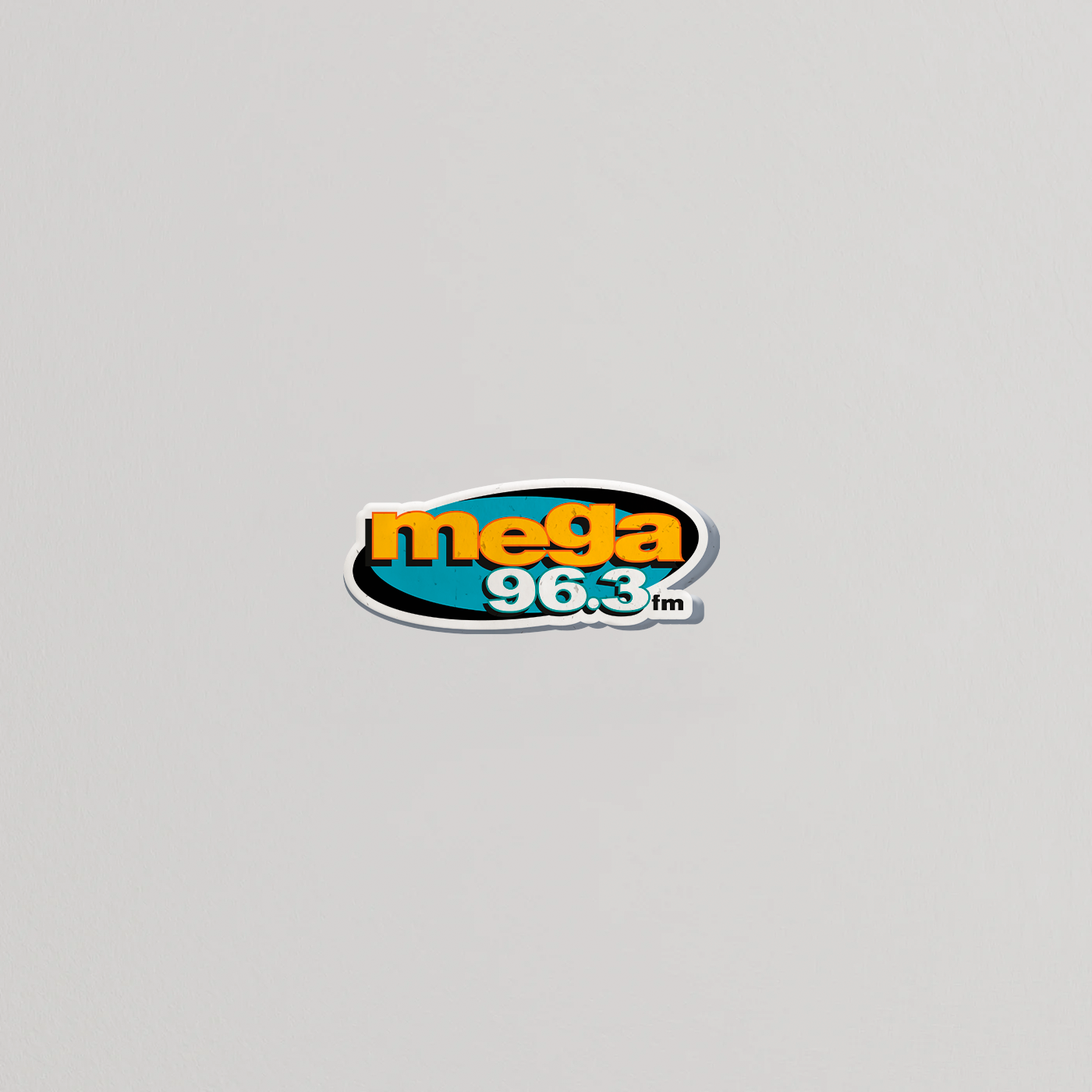 Mega 96.3 Patch - Official Collectible Merch - Hule Brand