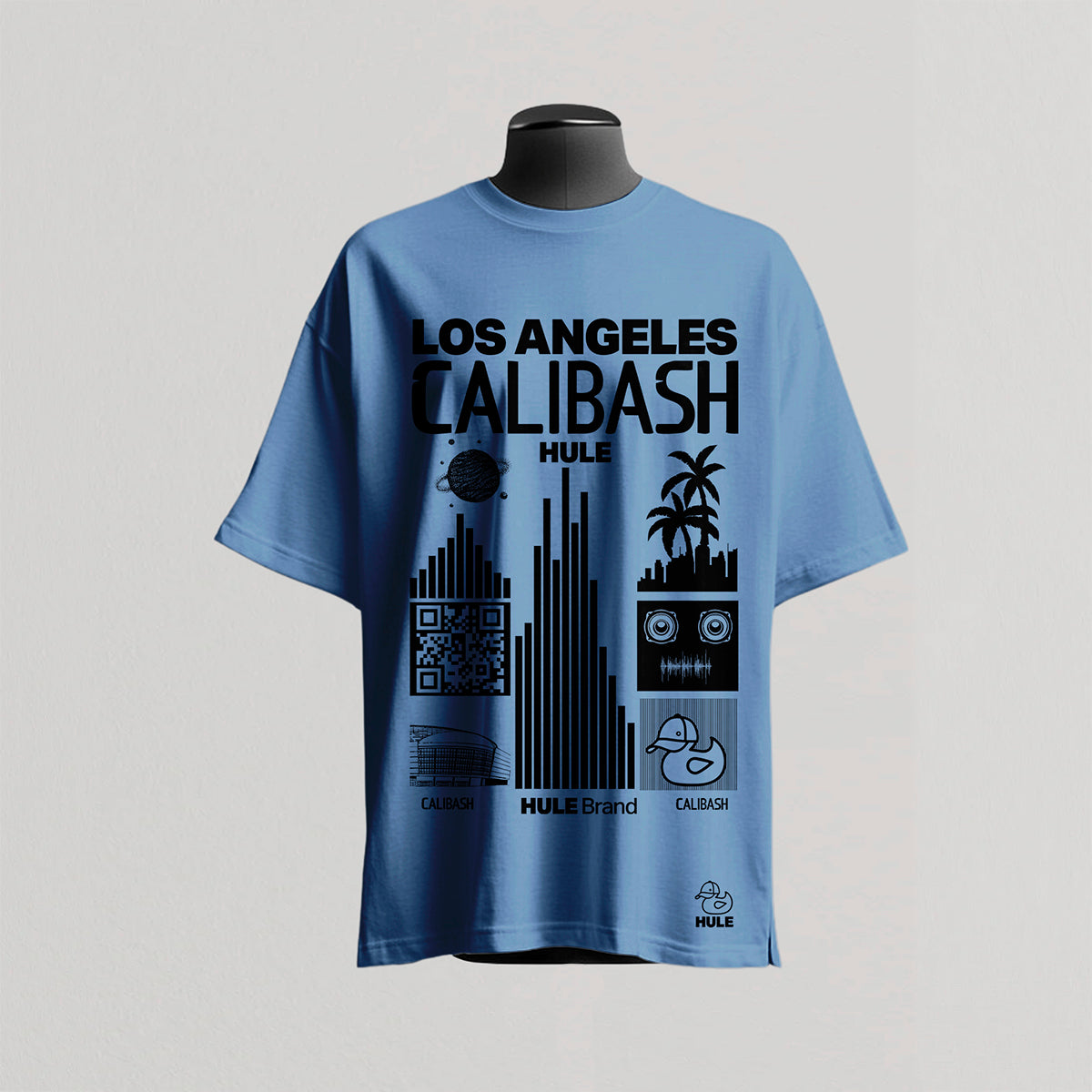 CALIBASH Sky Blue T-Shirt - Official Collectible Merch - Hule Brand