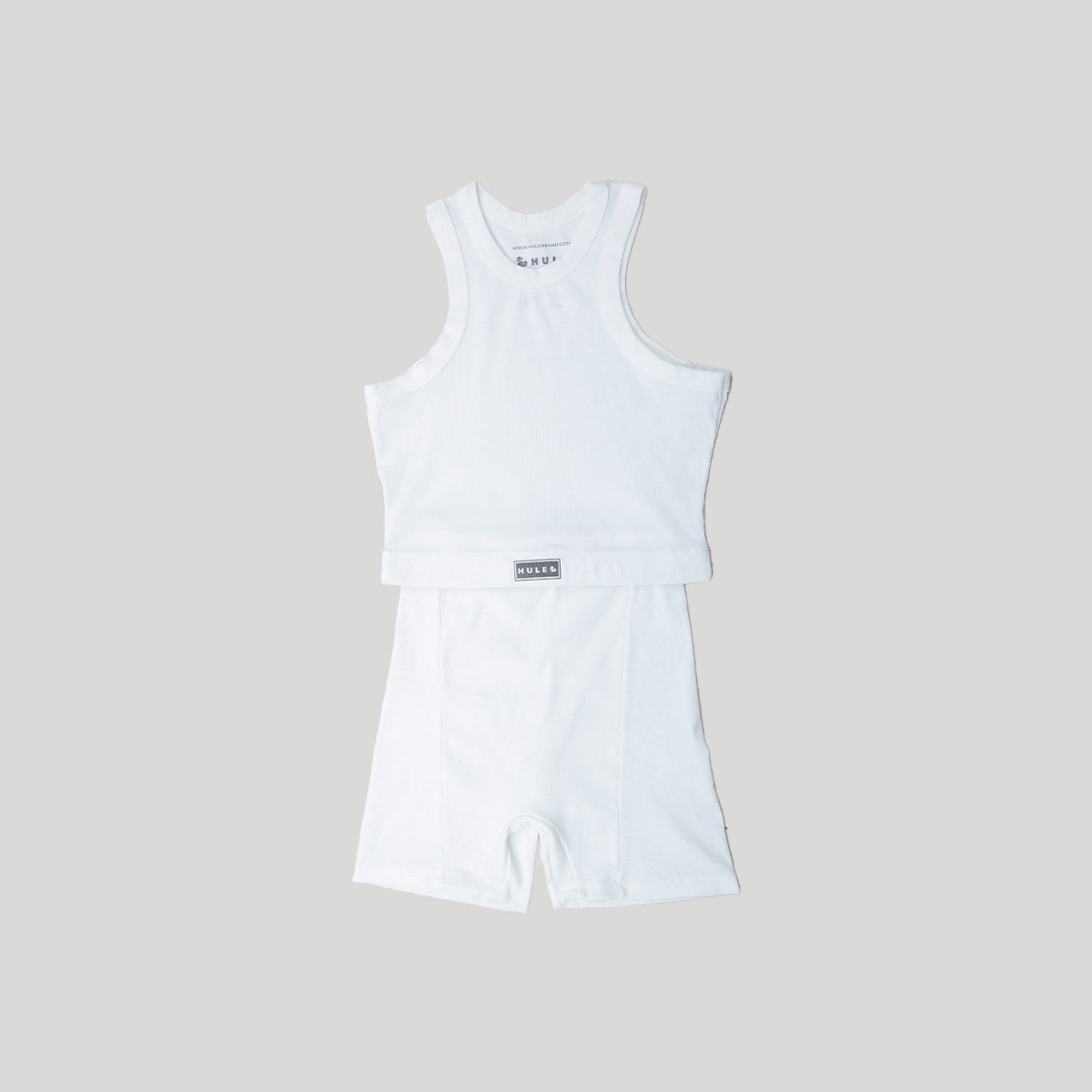 Ivory Breeze Woman Set (top tank & Boxer) - Hule Brand