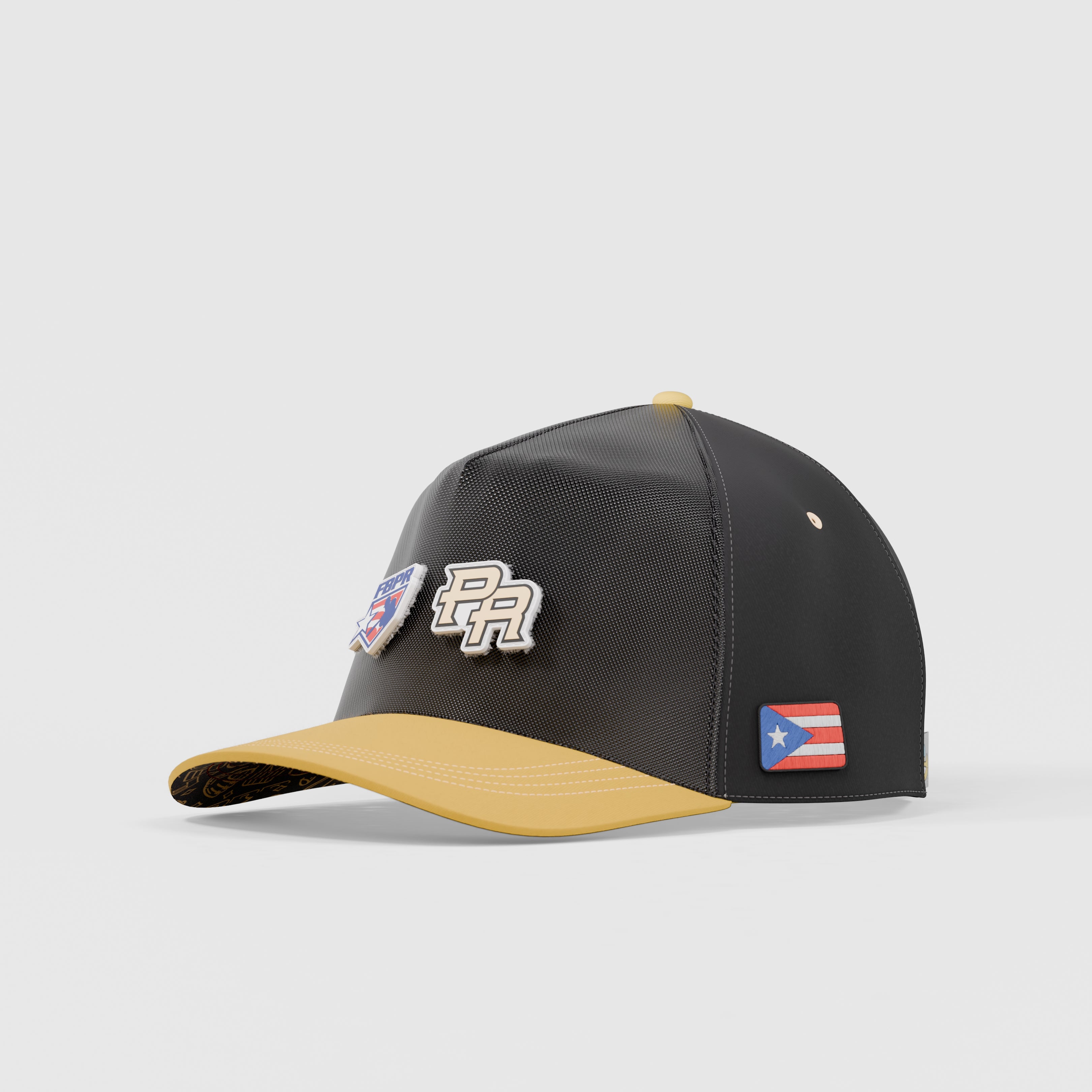 Puerto Rico Baseball Cap FBPR x Hule Negro - Hule Brand