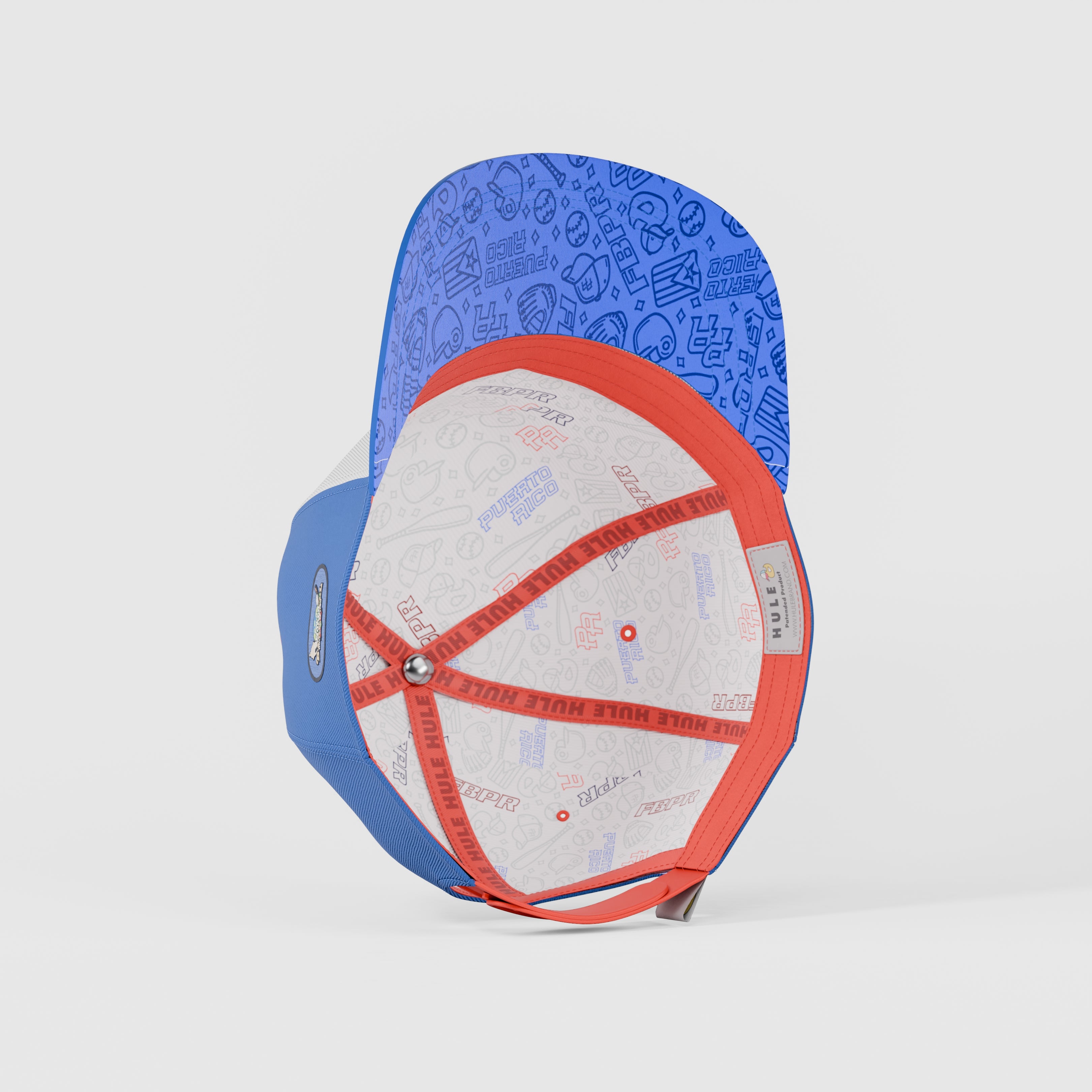 Puerto Rico Baseball Cap FBPR x Hule Azul - Hule Brand