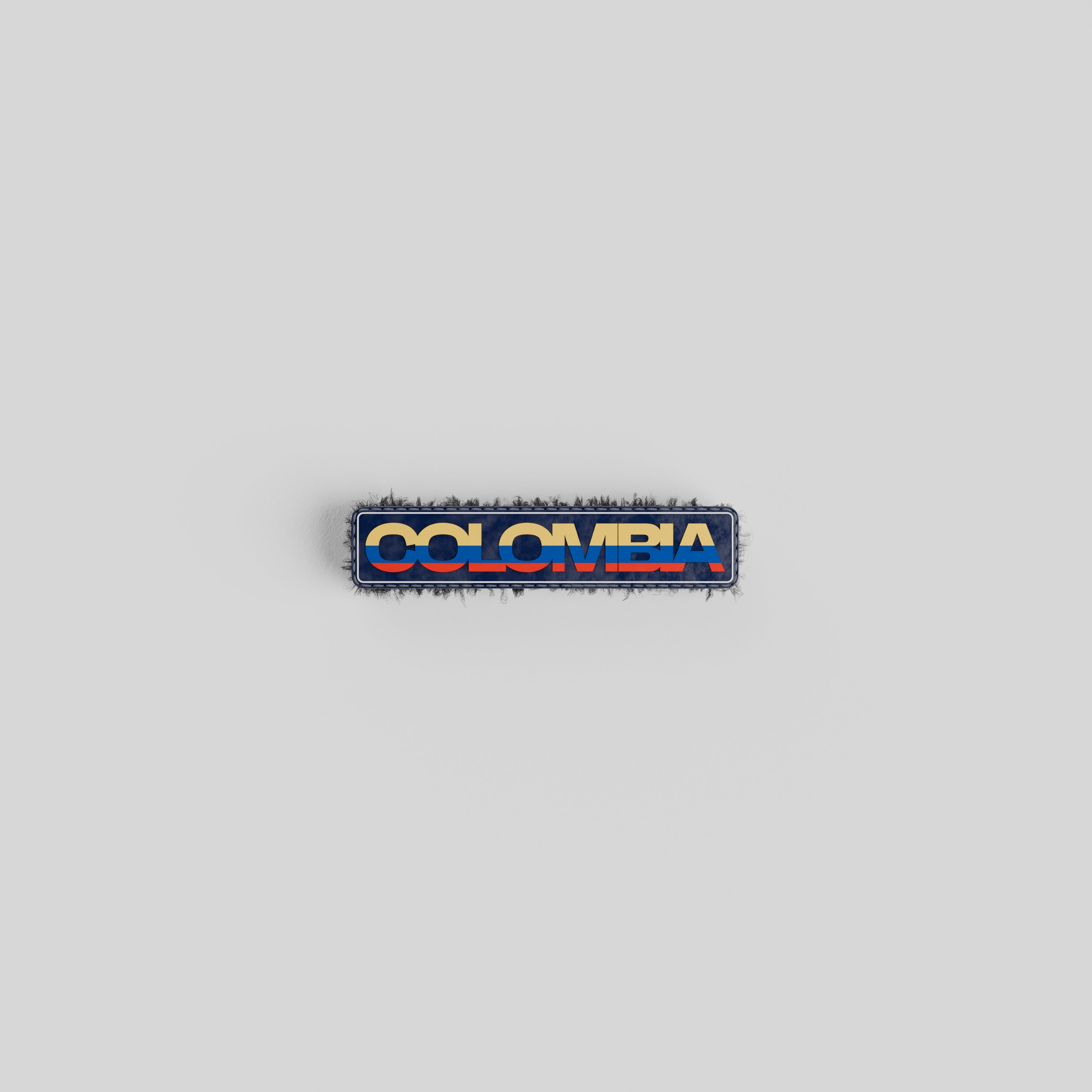 Colombia Nation Patch - Hule Brand