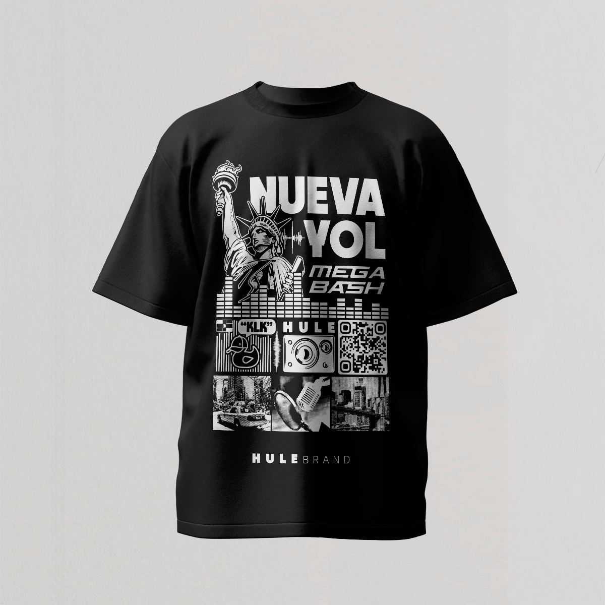 Mega Bash Black T-Shirt - Official Collectible Merch