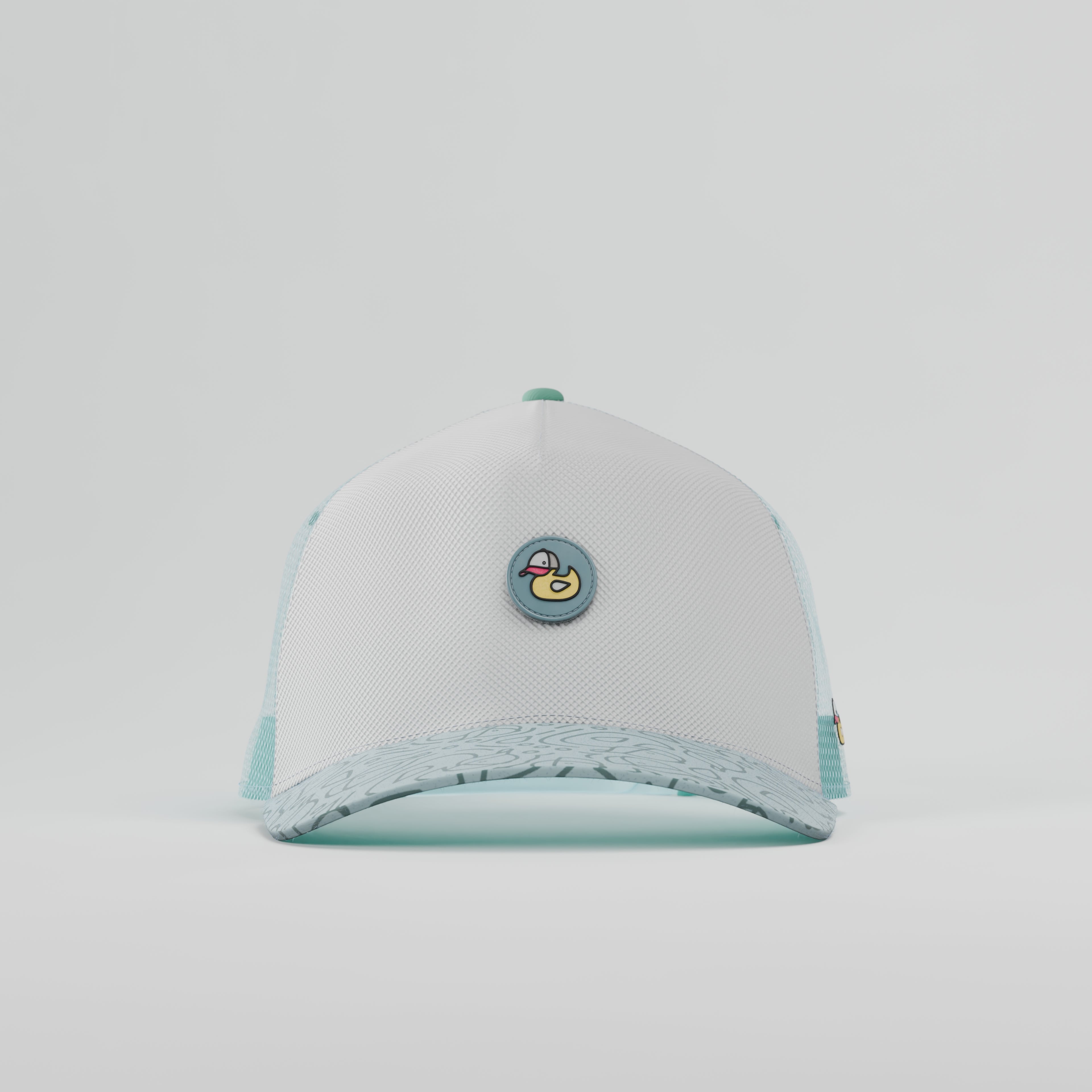Mint Splash Trucker Cap - Hule Brand