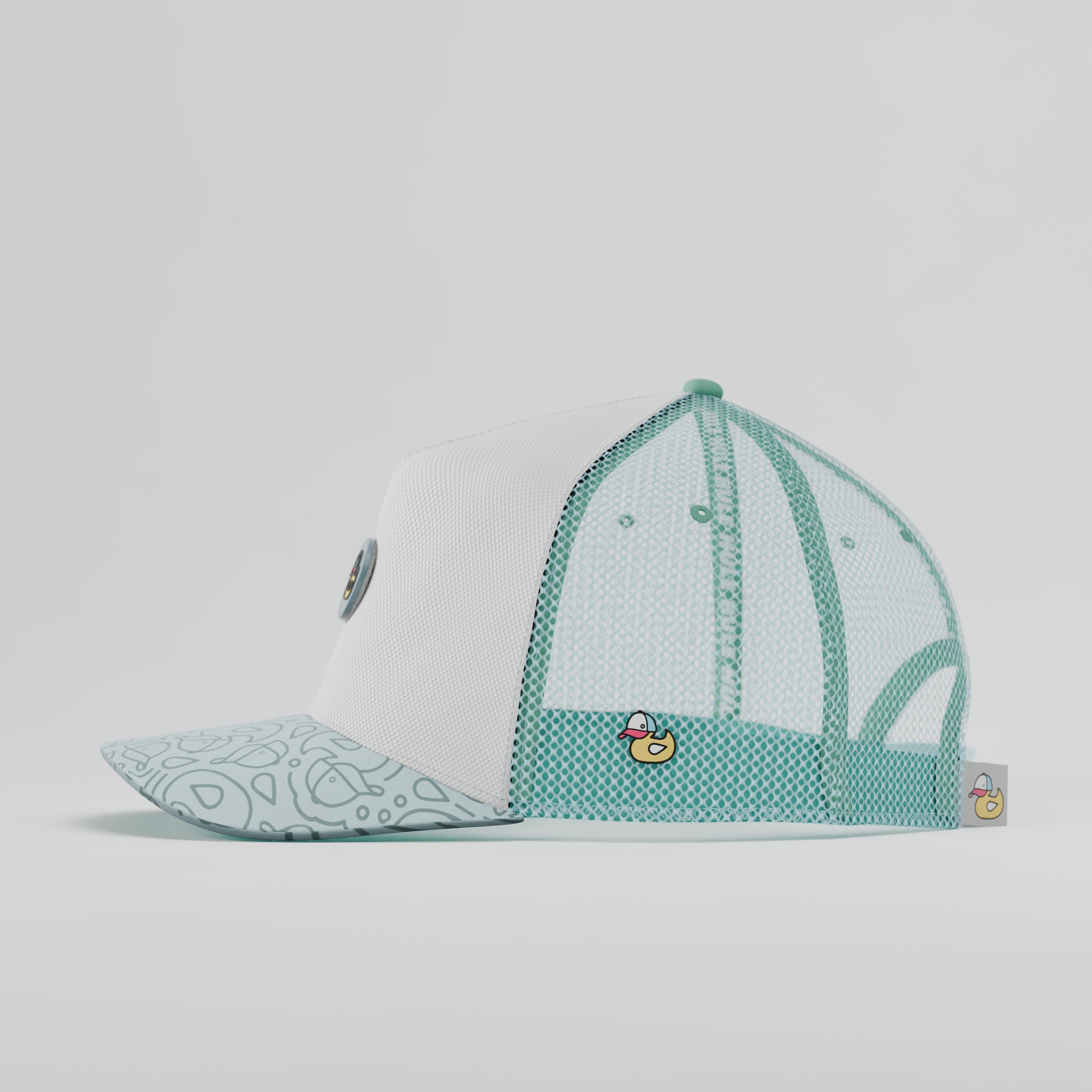 Mint Splash Trucker Cap - Hule Brand