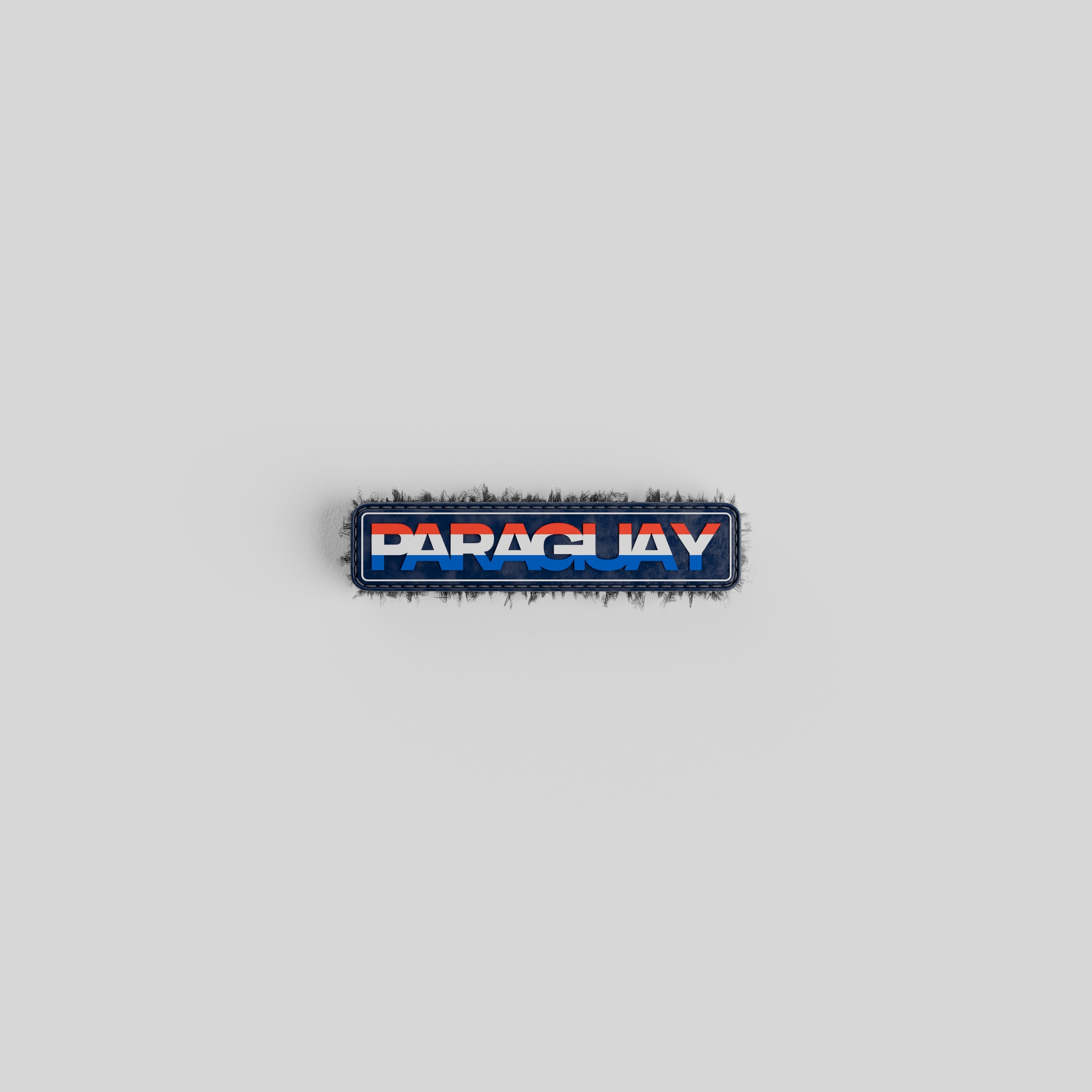Paraguay Nation Patch - Hule Brand