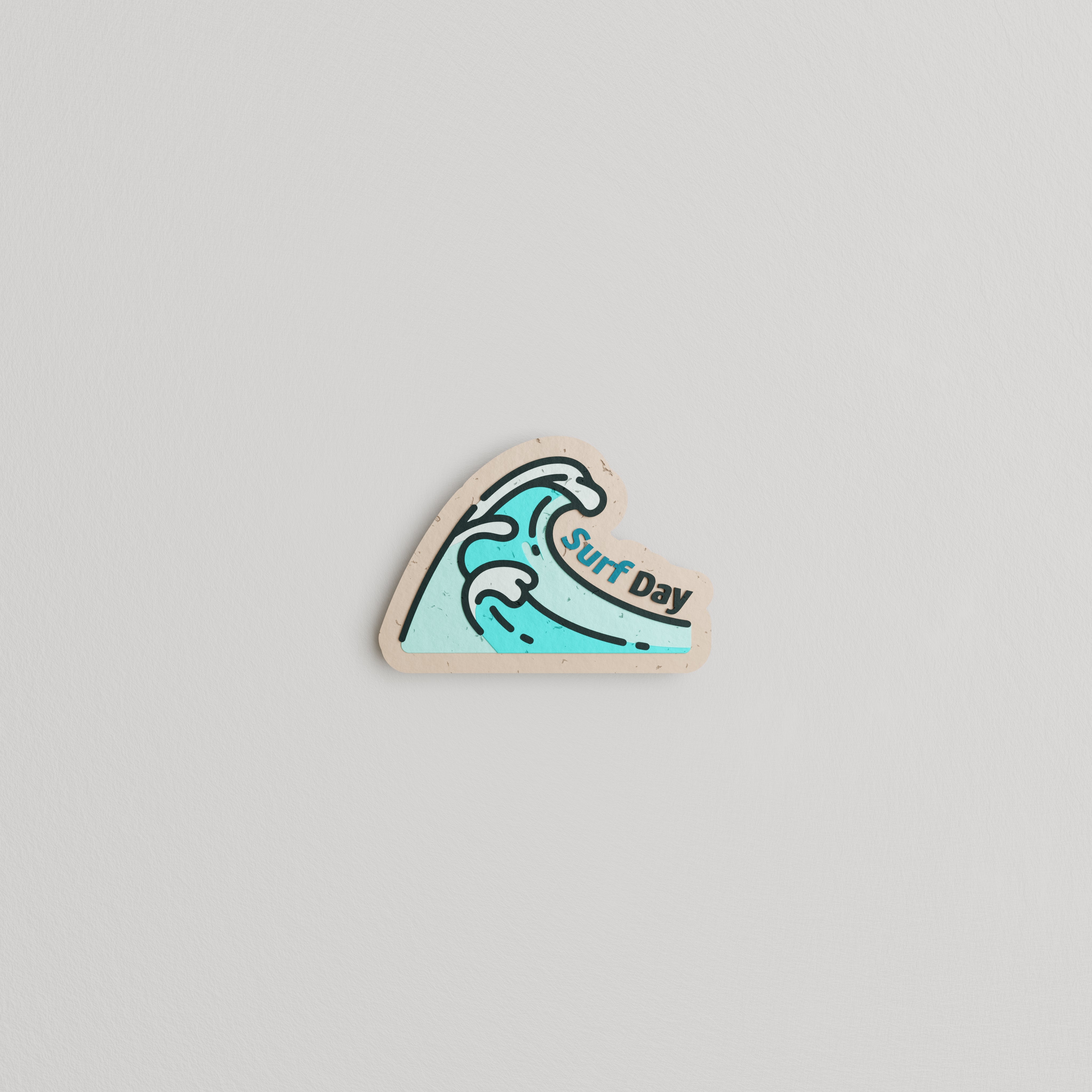 Surf Day Wave Patch - Hule Brand
