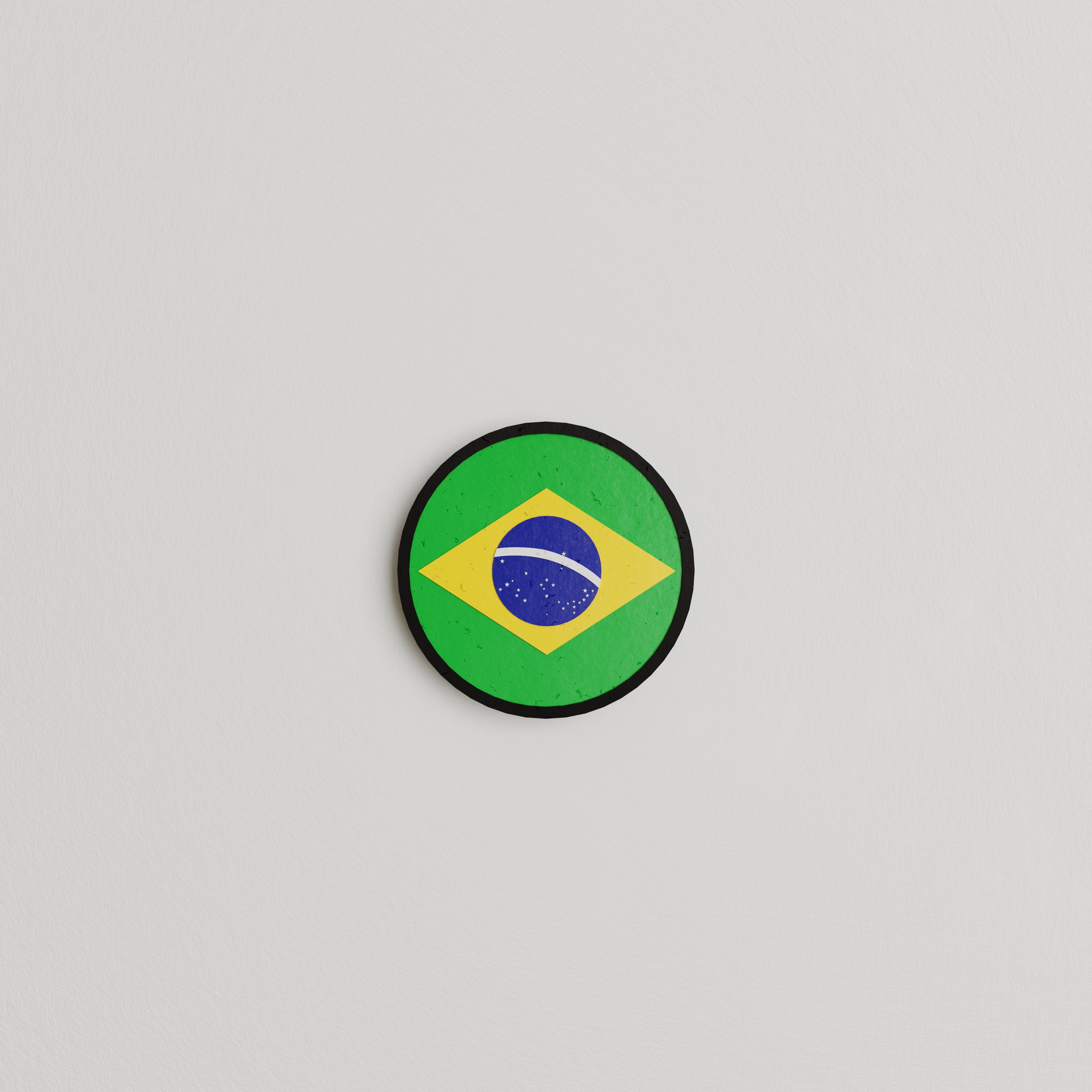 Brazil Flag - Hule Brand