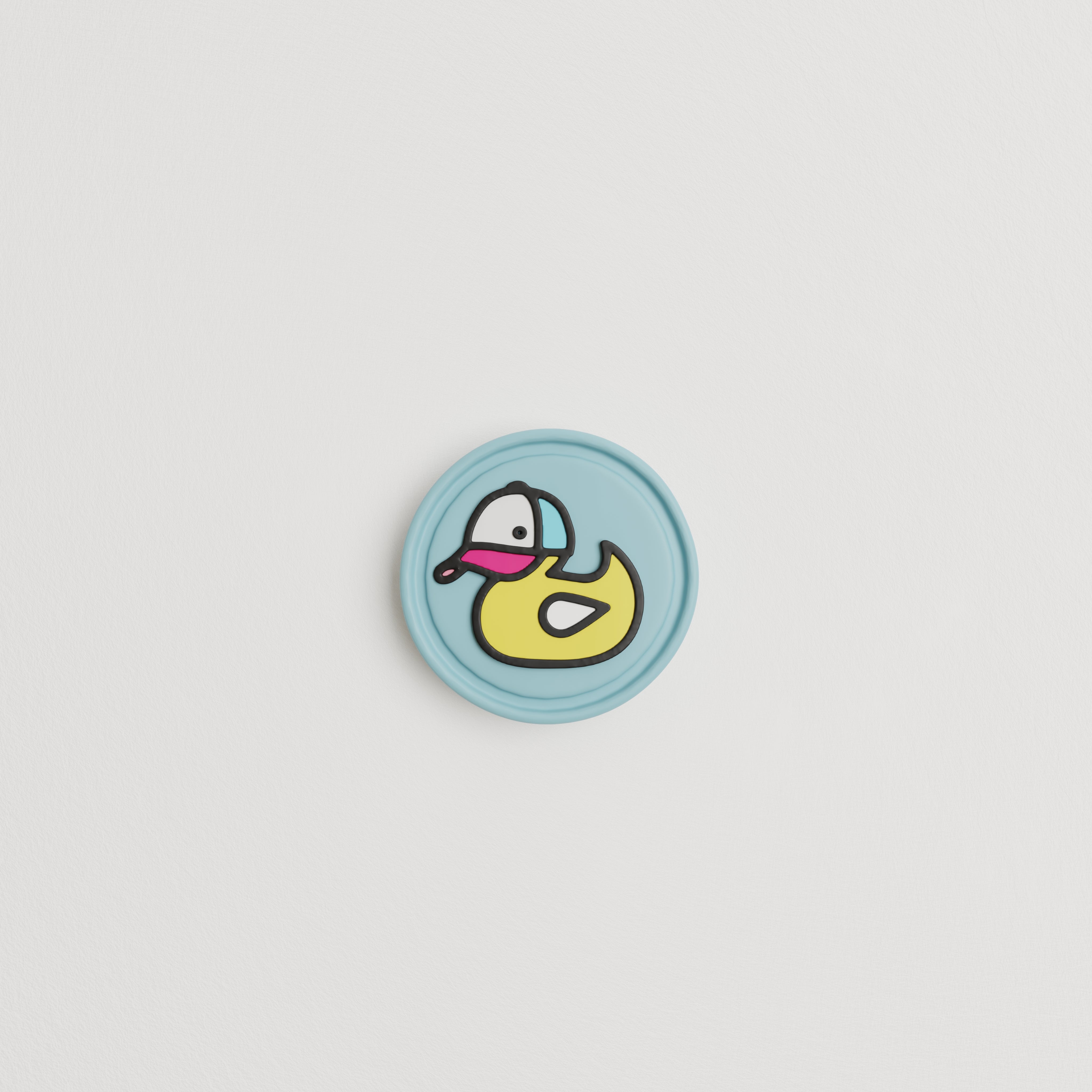 Light Blue Hule Duck Patch - Hule Brand