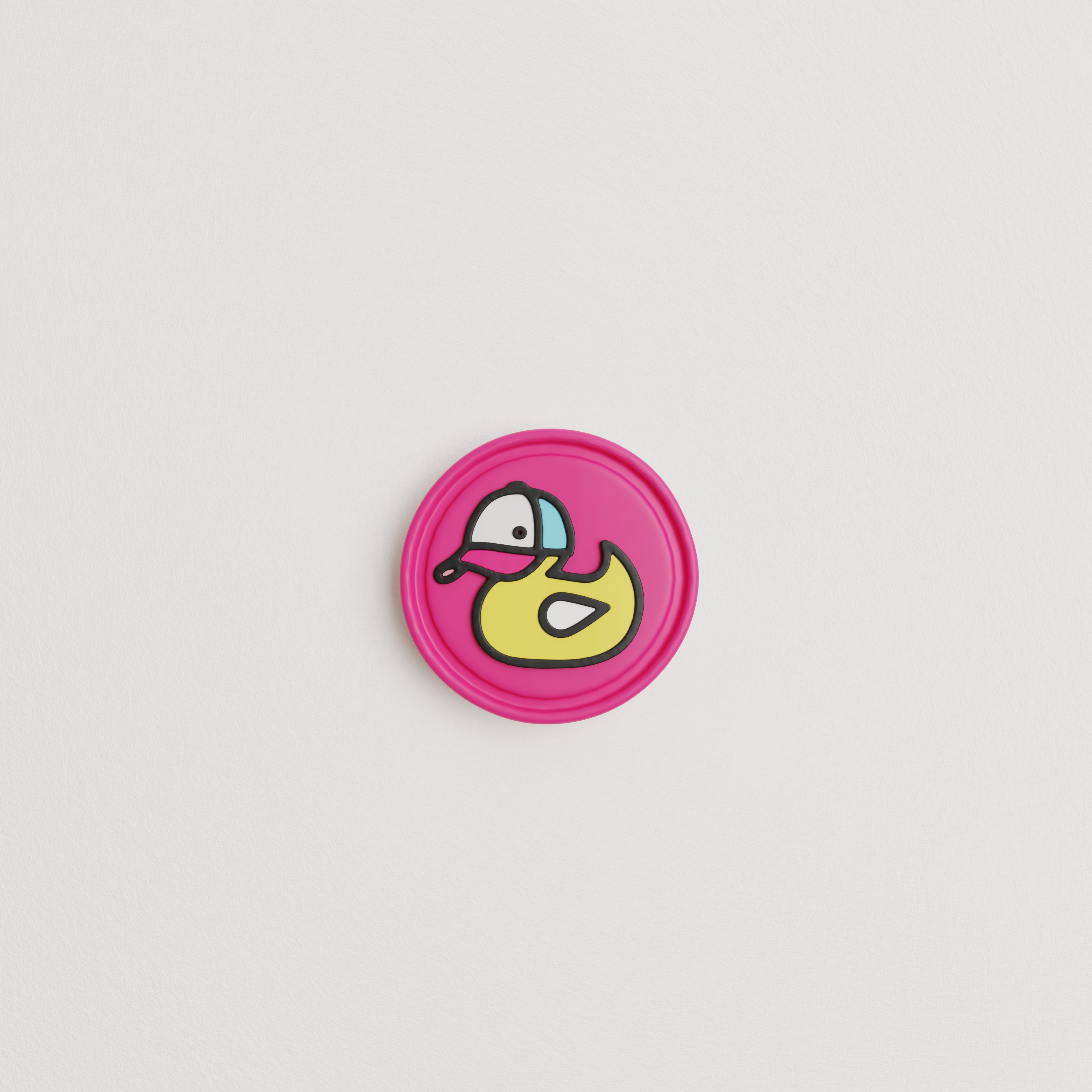 Fuchsia Hule Duck Patch - Hule Brand