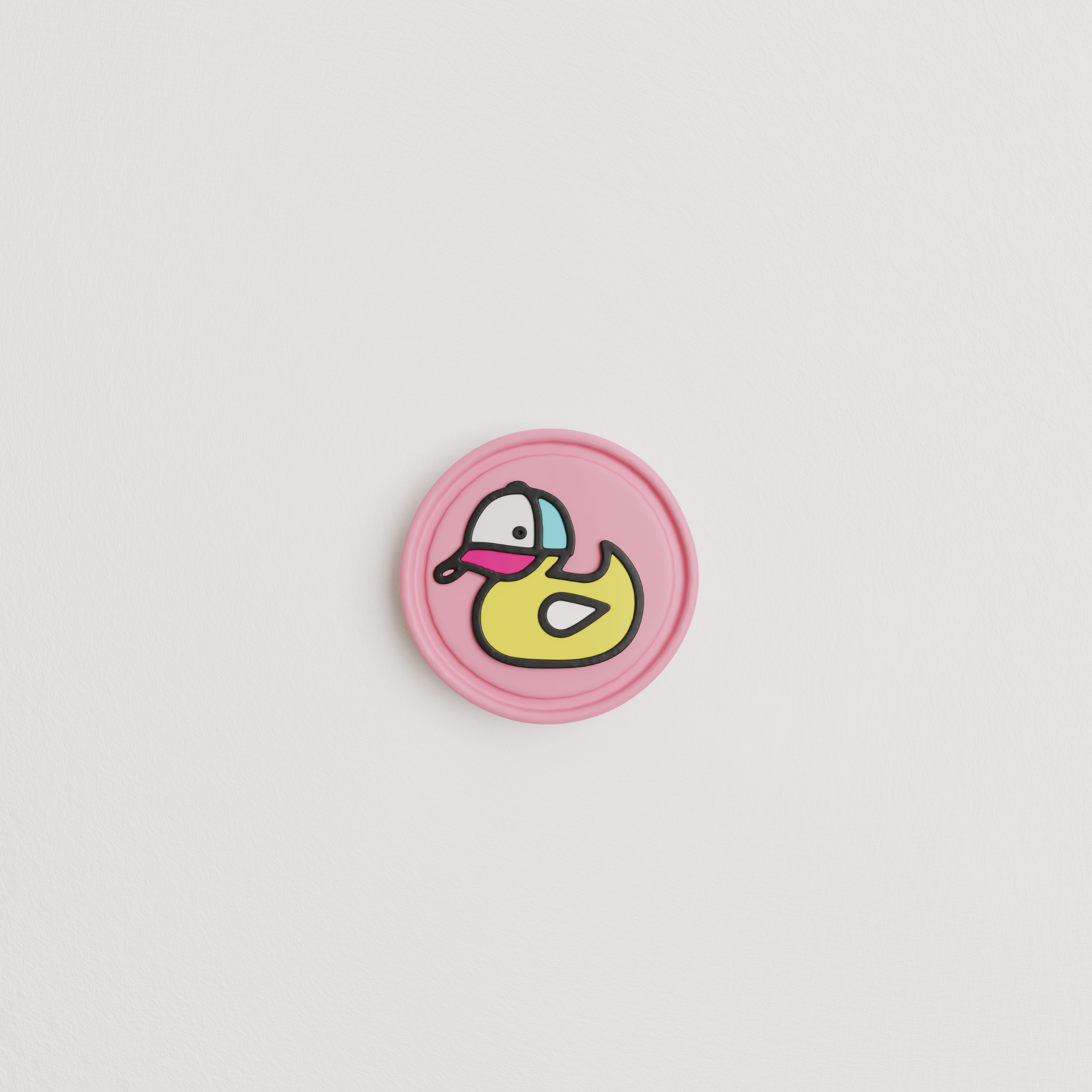 Pink Hule Duck Patch - Hule Brand