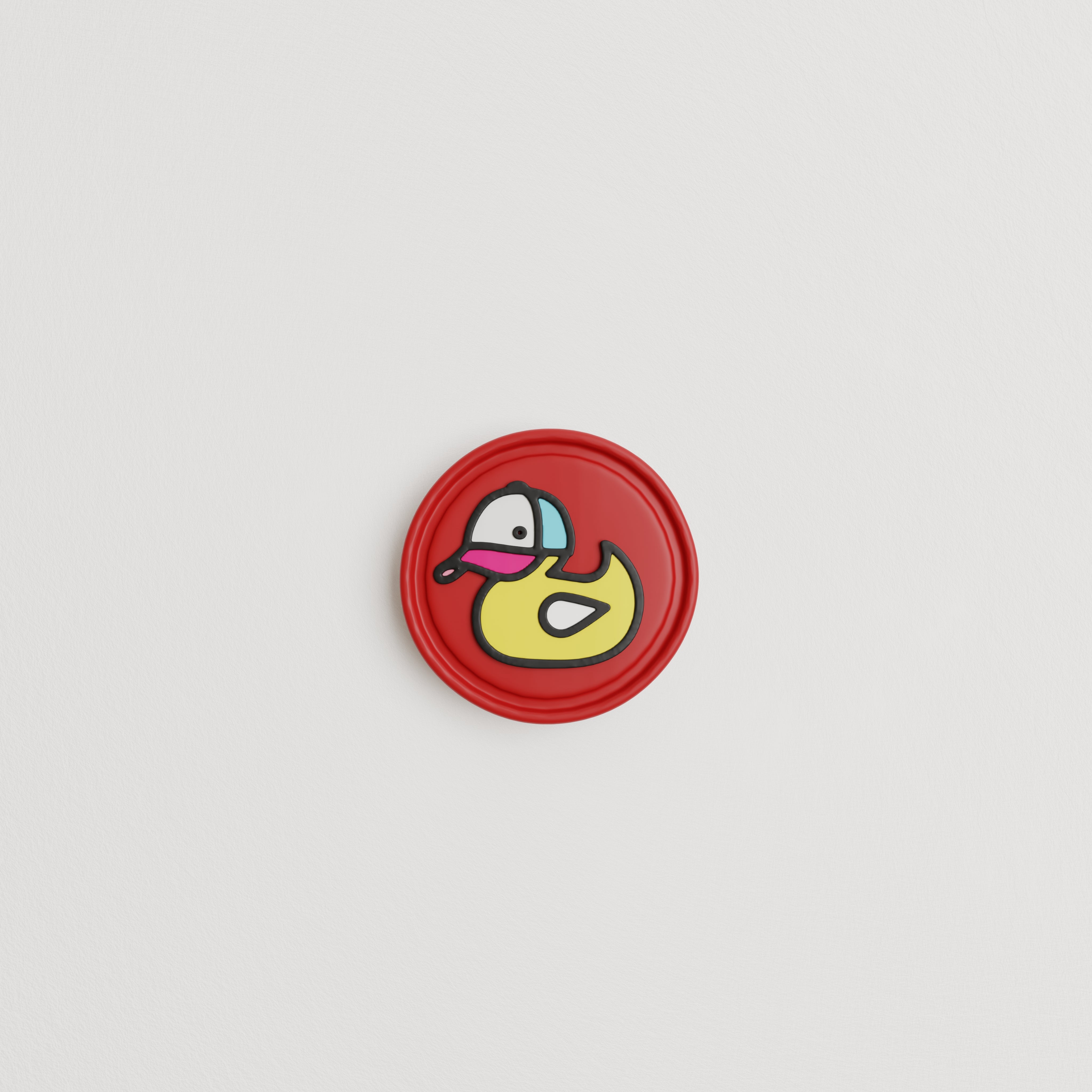 Red Hule Duck Patch - Hule Brand