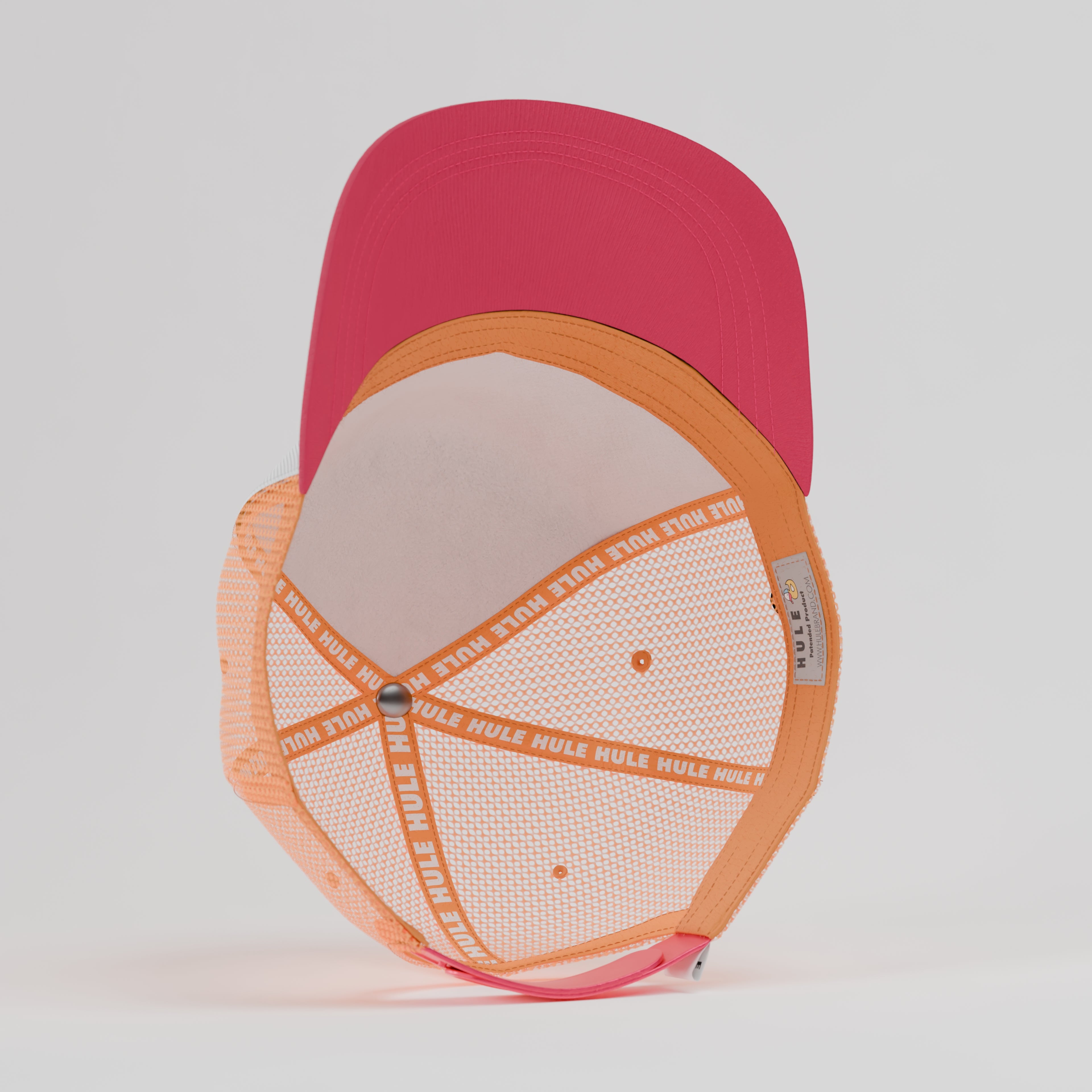 Calibash Orange Flamenco Trucker Cap - Hule Brand