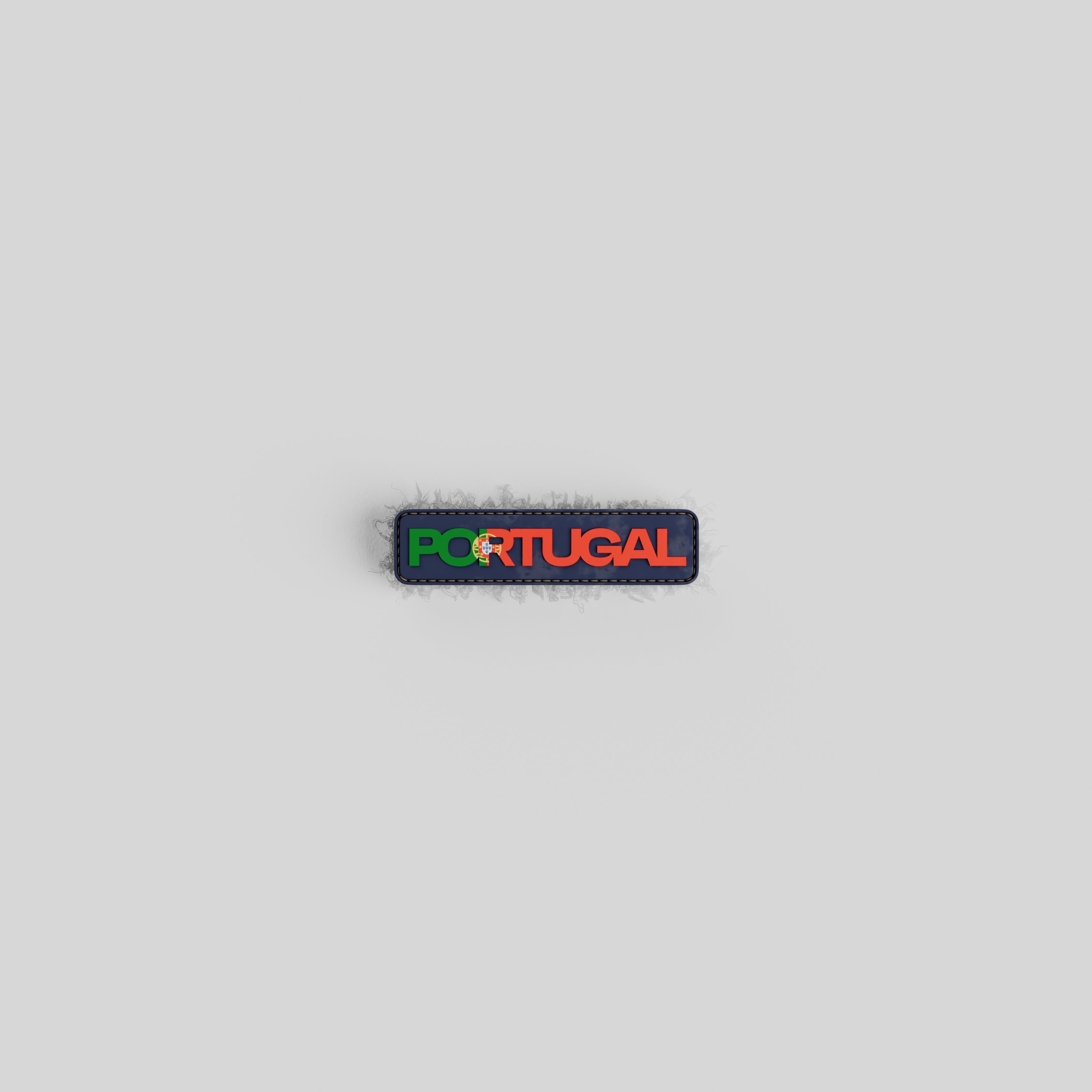 Portugal Nation Patch - Hule Brand