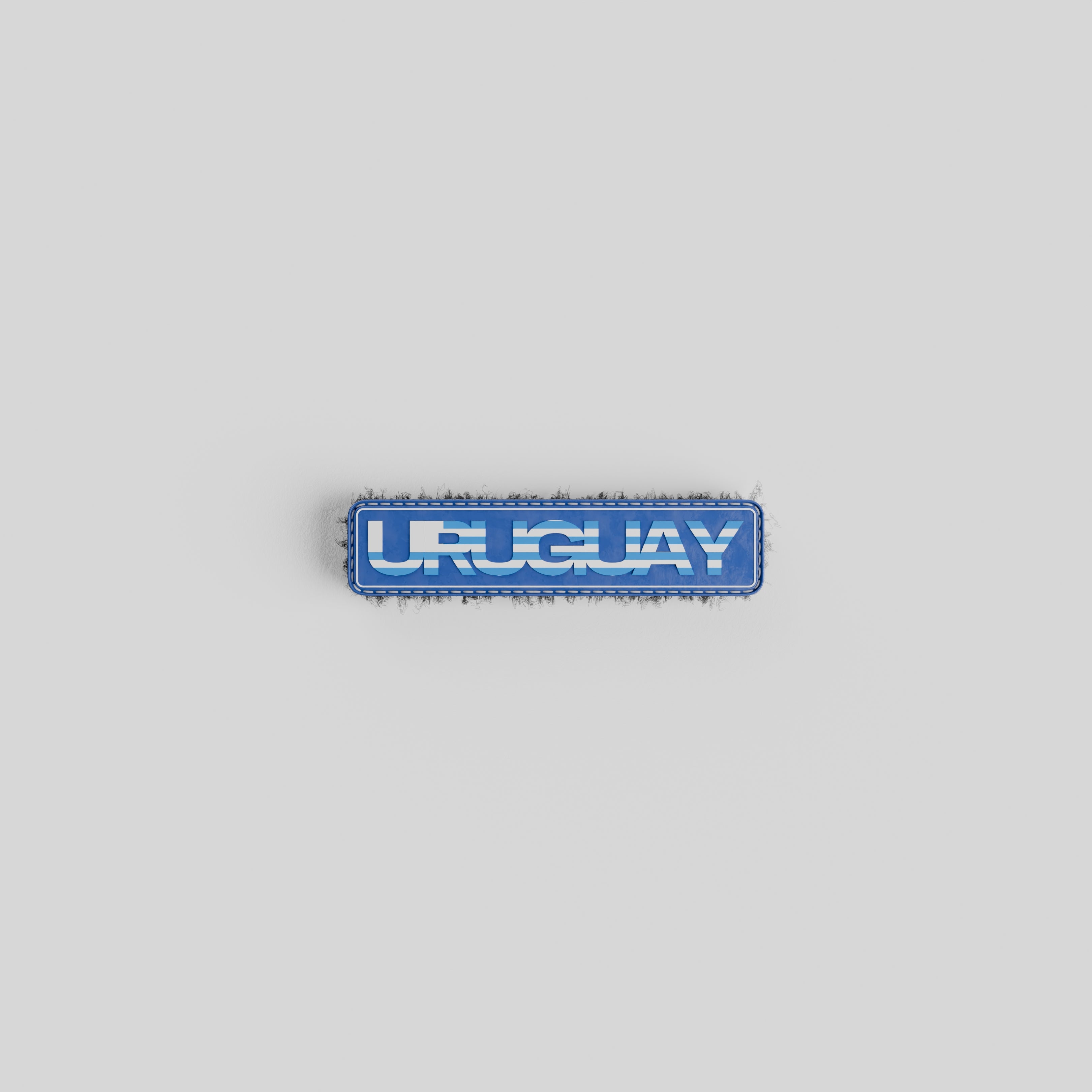 Uruguay Nation Patch - Hule Brand