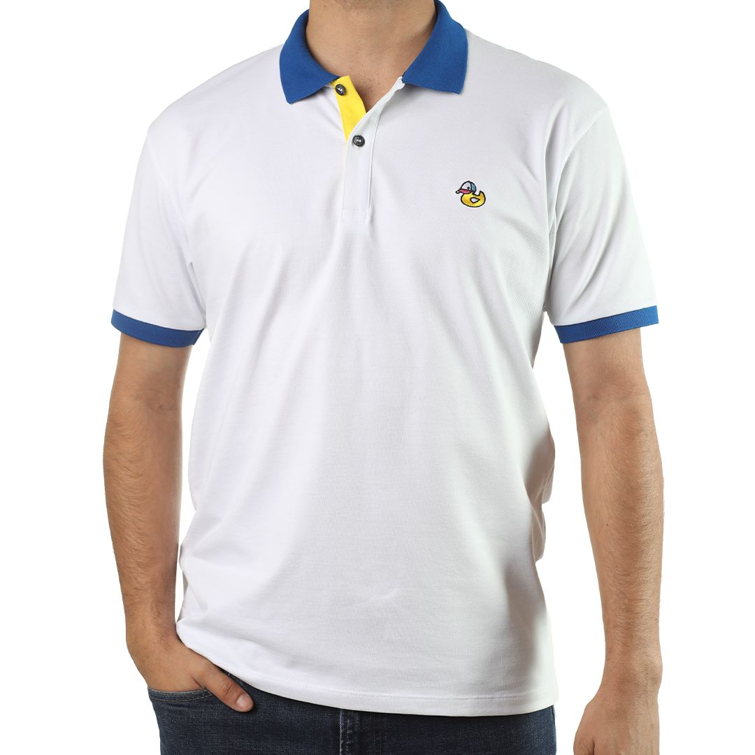 White and Blue Hule Polo