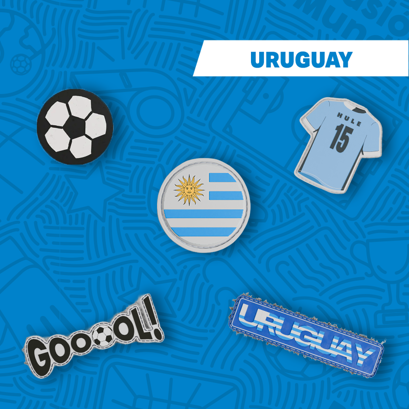 Uruguay W Cup Pack - Hule Brand