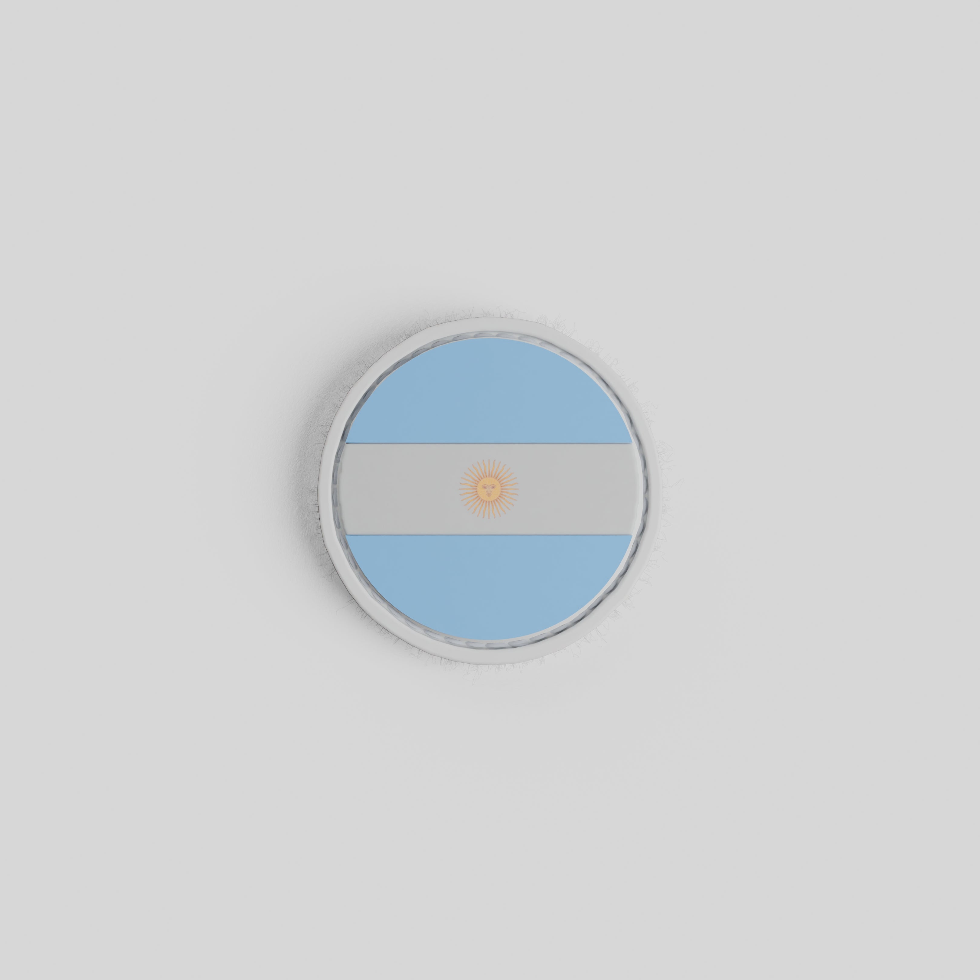 Argentina Flag Patch - Hule Brand