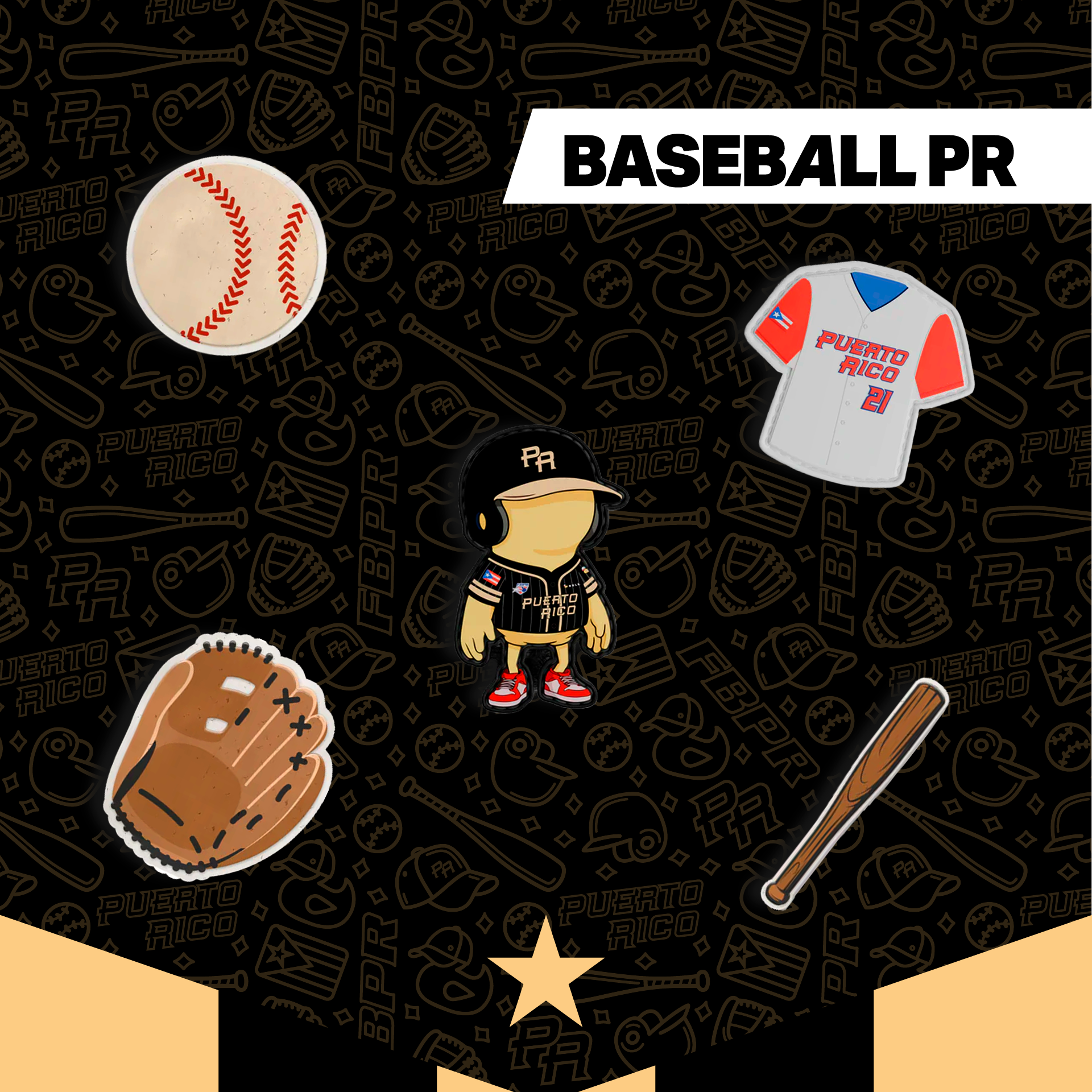 Baseball Hule Pack - Black - Hule Brand