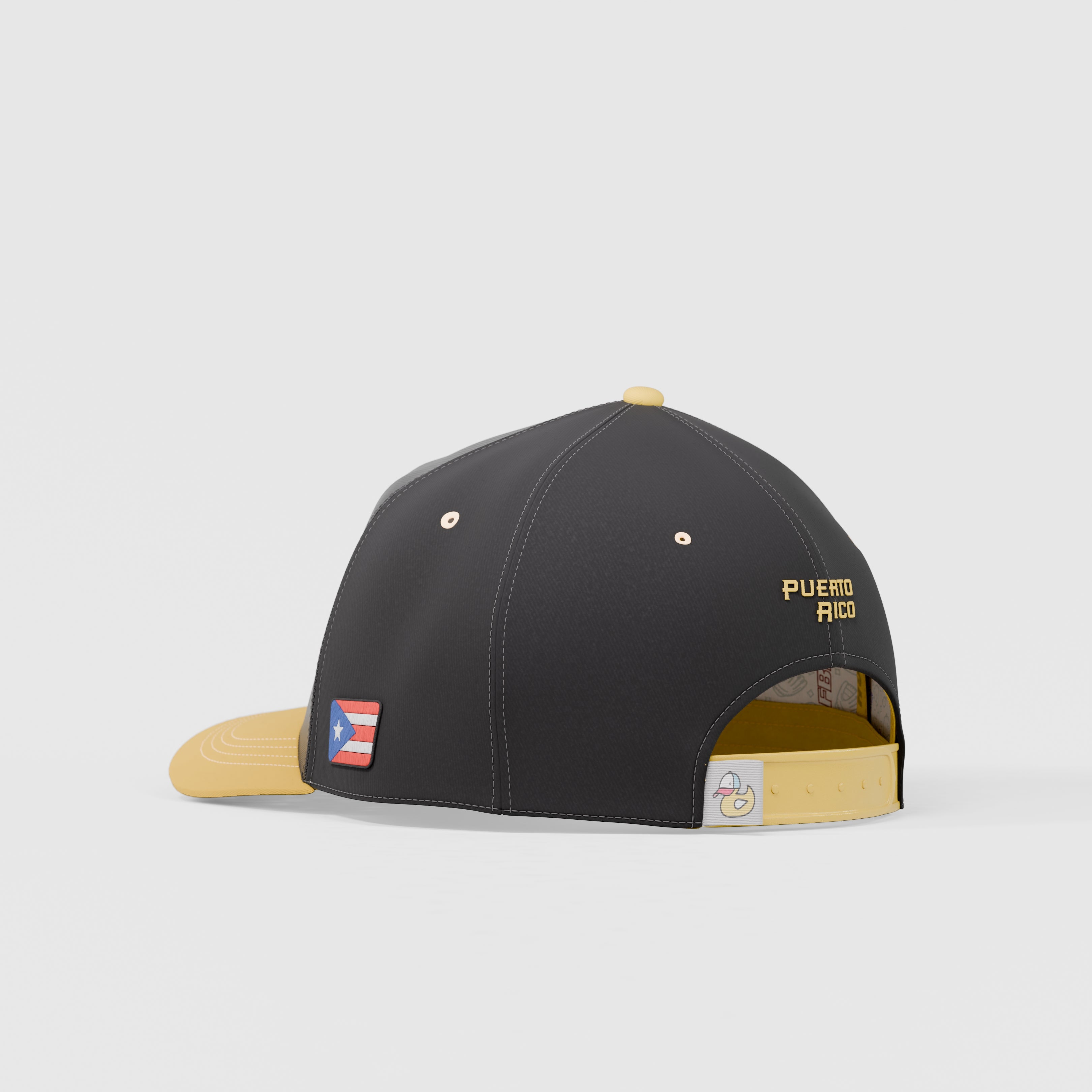 Puerto Rico Baseball Cap FBPR x Hule Negro - Hule Brand