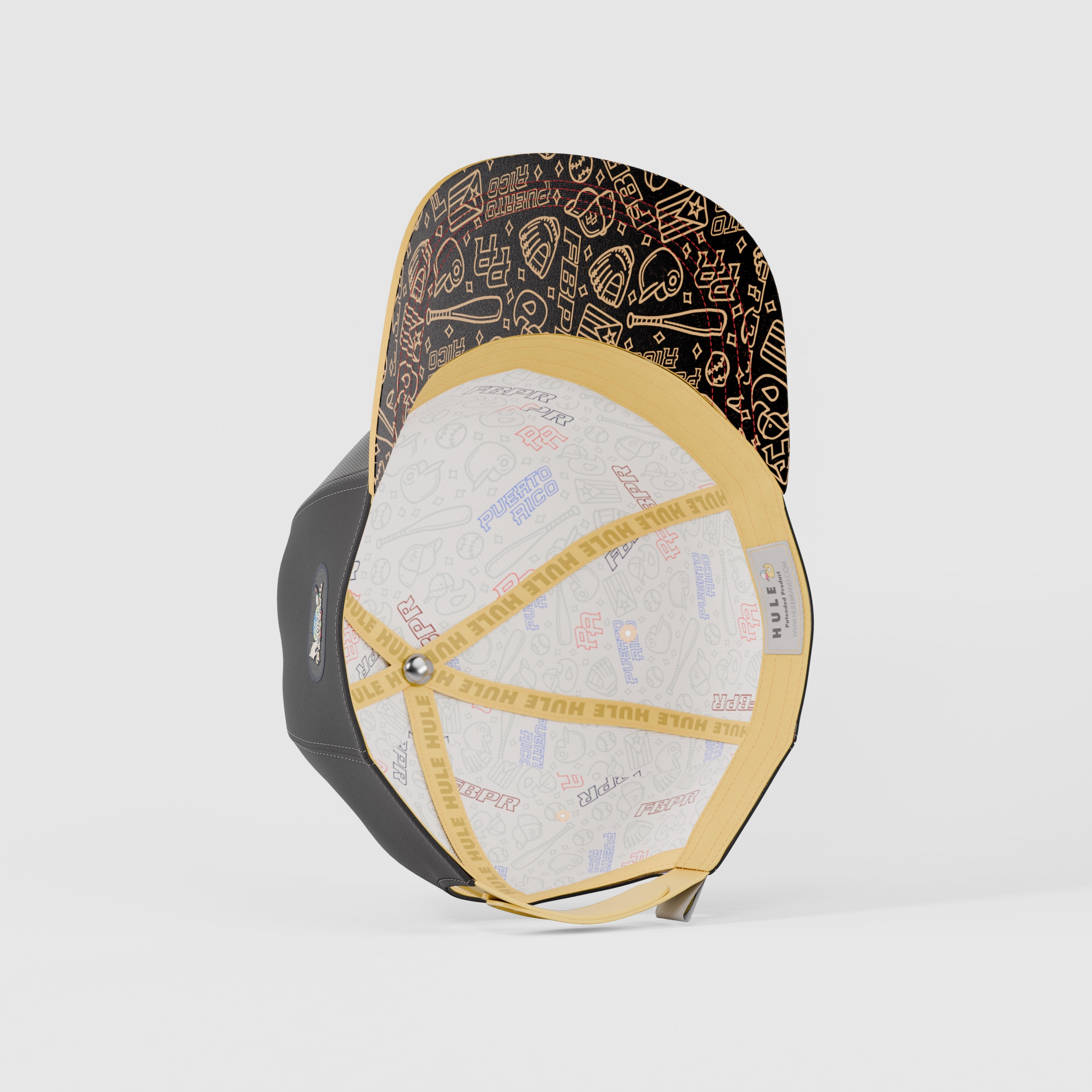 Puerto Rico Baseball Cap FBPR x Hule Negro - Hule Brand