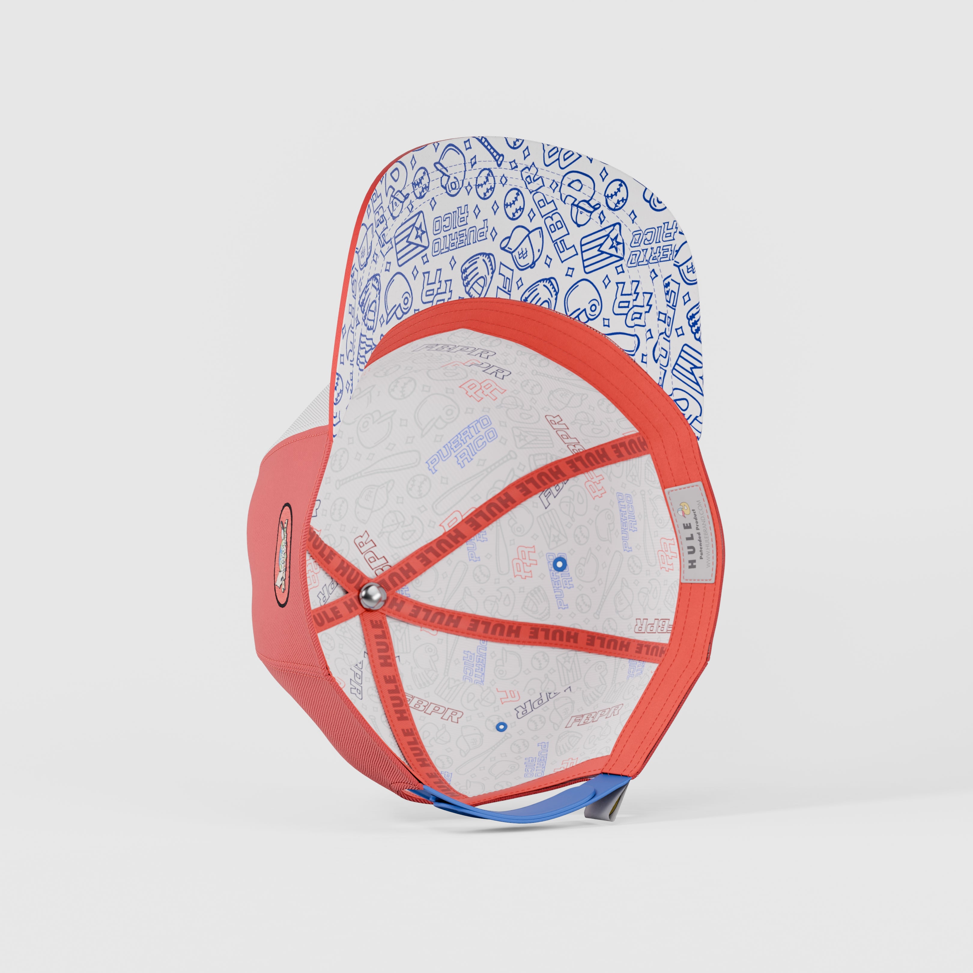 Puerto Rico Baseball Cap FBPR x Hule Roja - Hule Brand