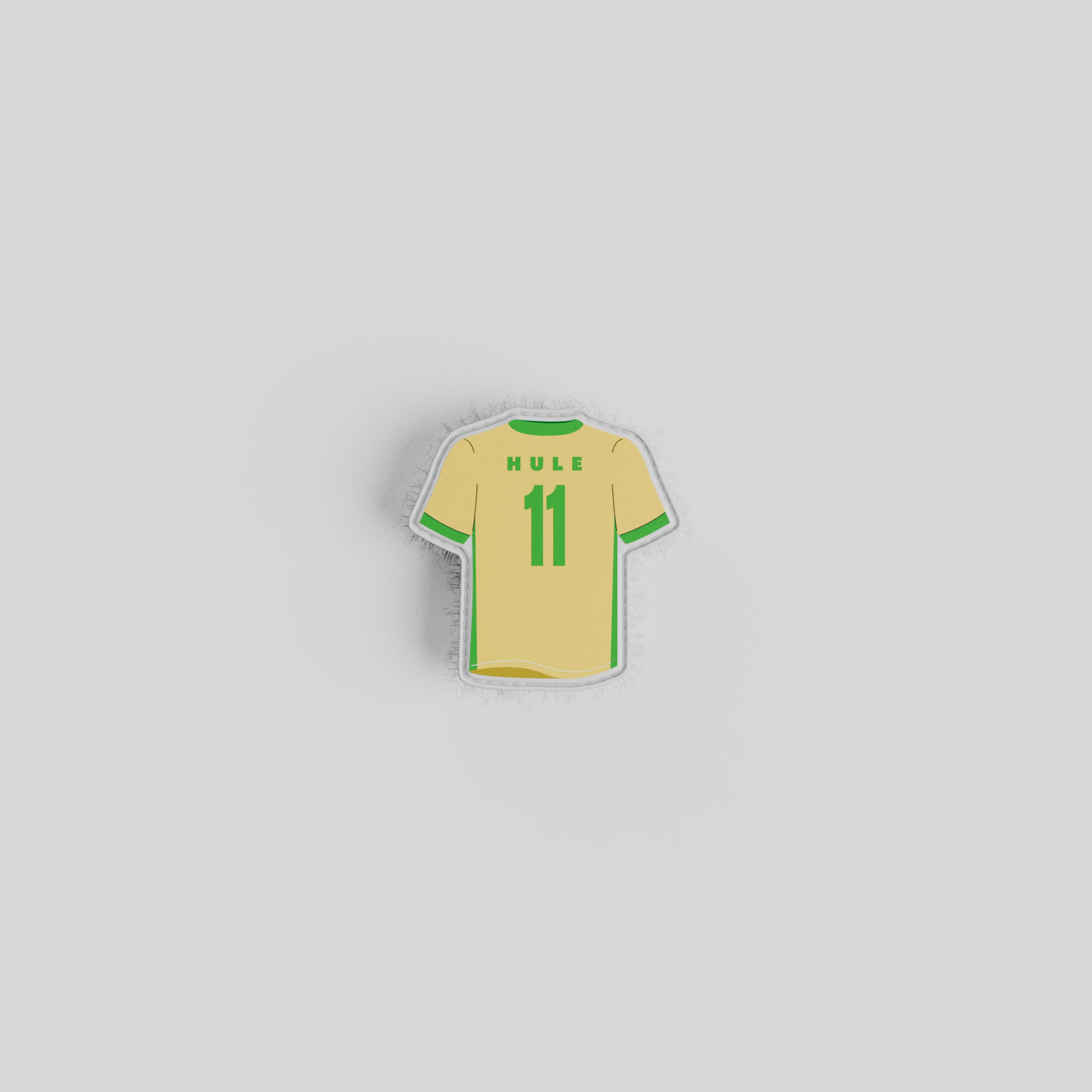 Brazil Jersey Patch - Hule Brand