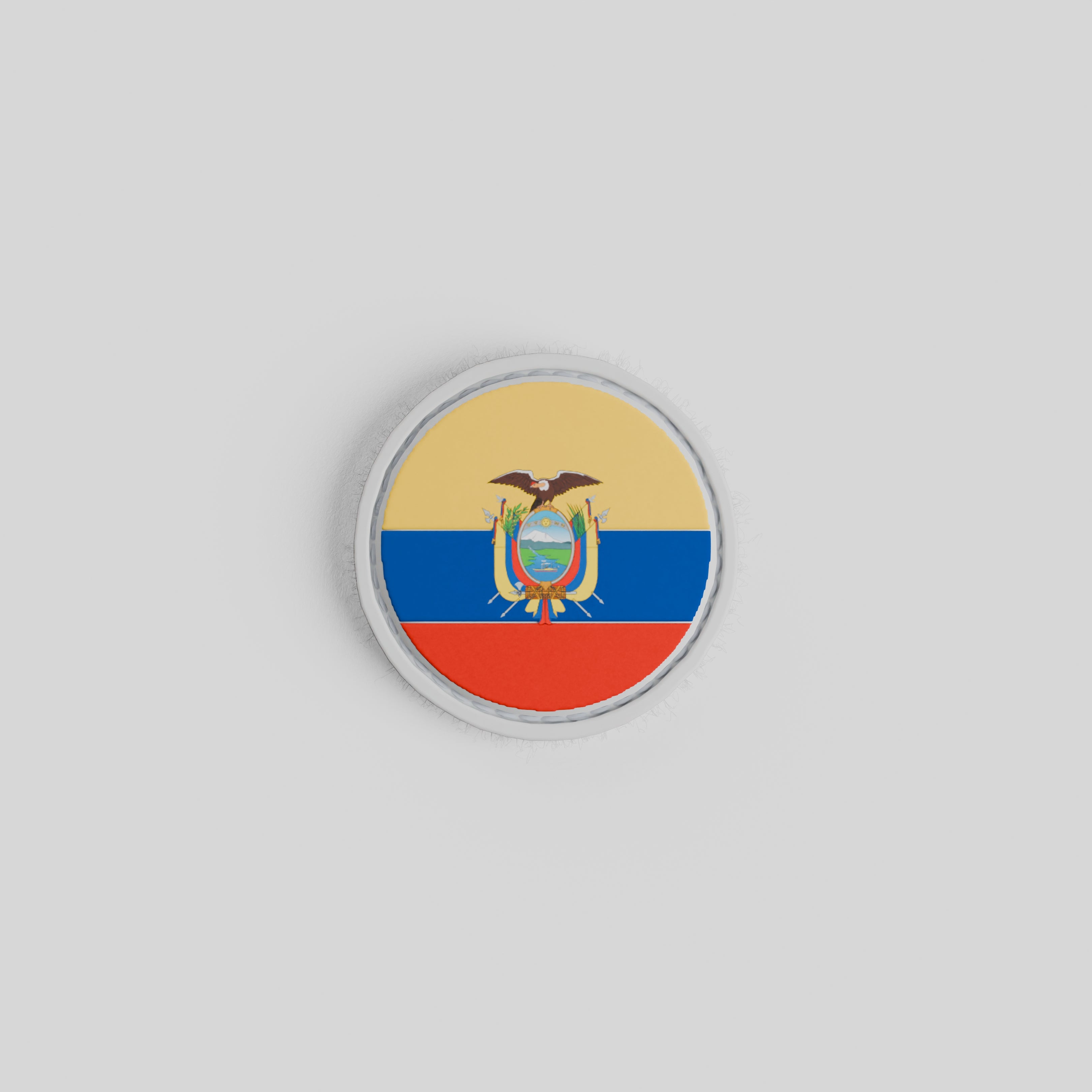 Ecuador Flag Patch - Hule Brand