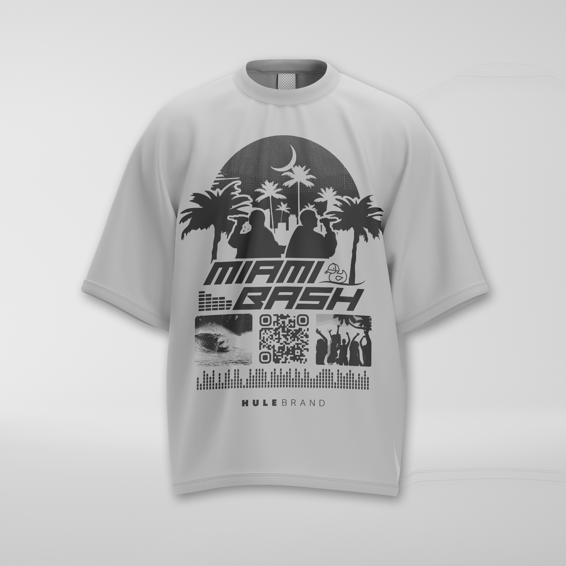 Miami Bash T-Shirt Oversize - Official Merch