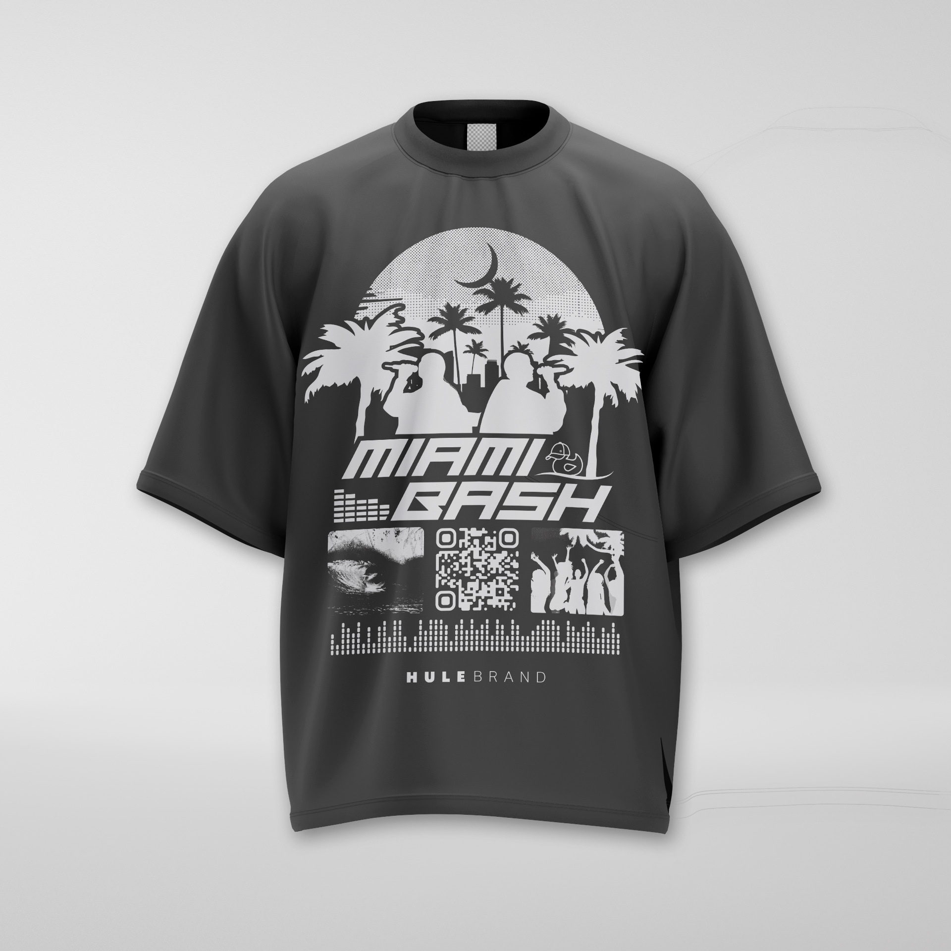 Miami Bash T-Shirt Oversize - Official Merch