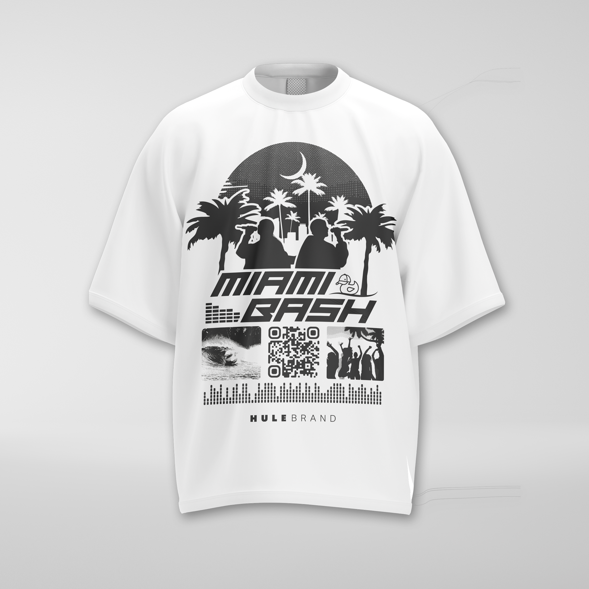 Miami Bash T-Shirt Oversize - Official Merch