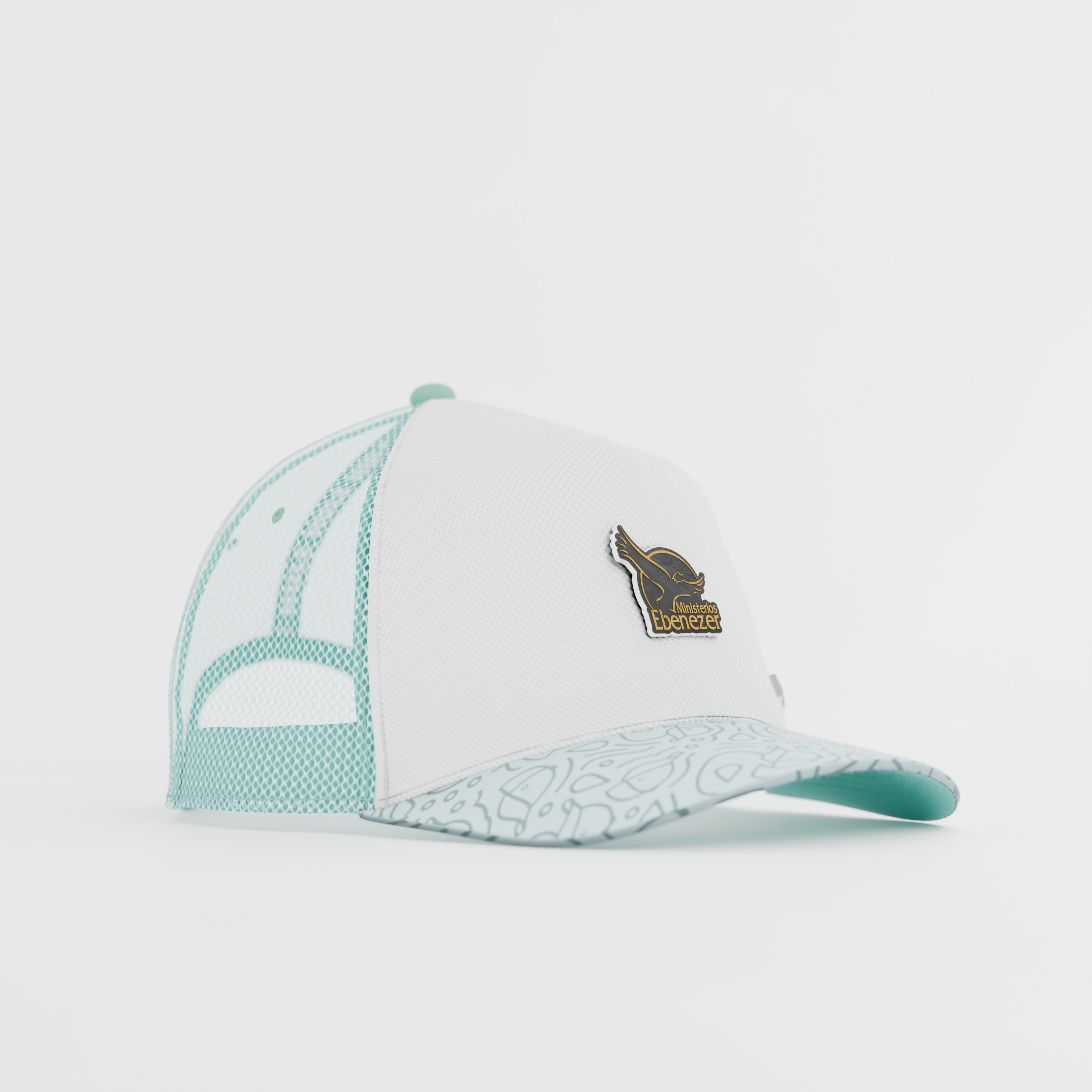 Mint Splash Hule x Ebenezer Trucker Cap