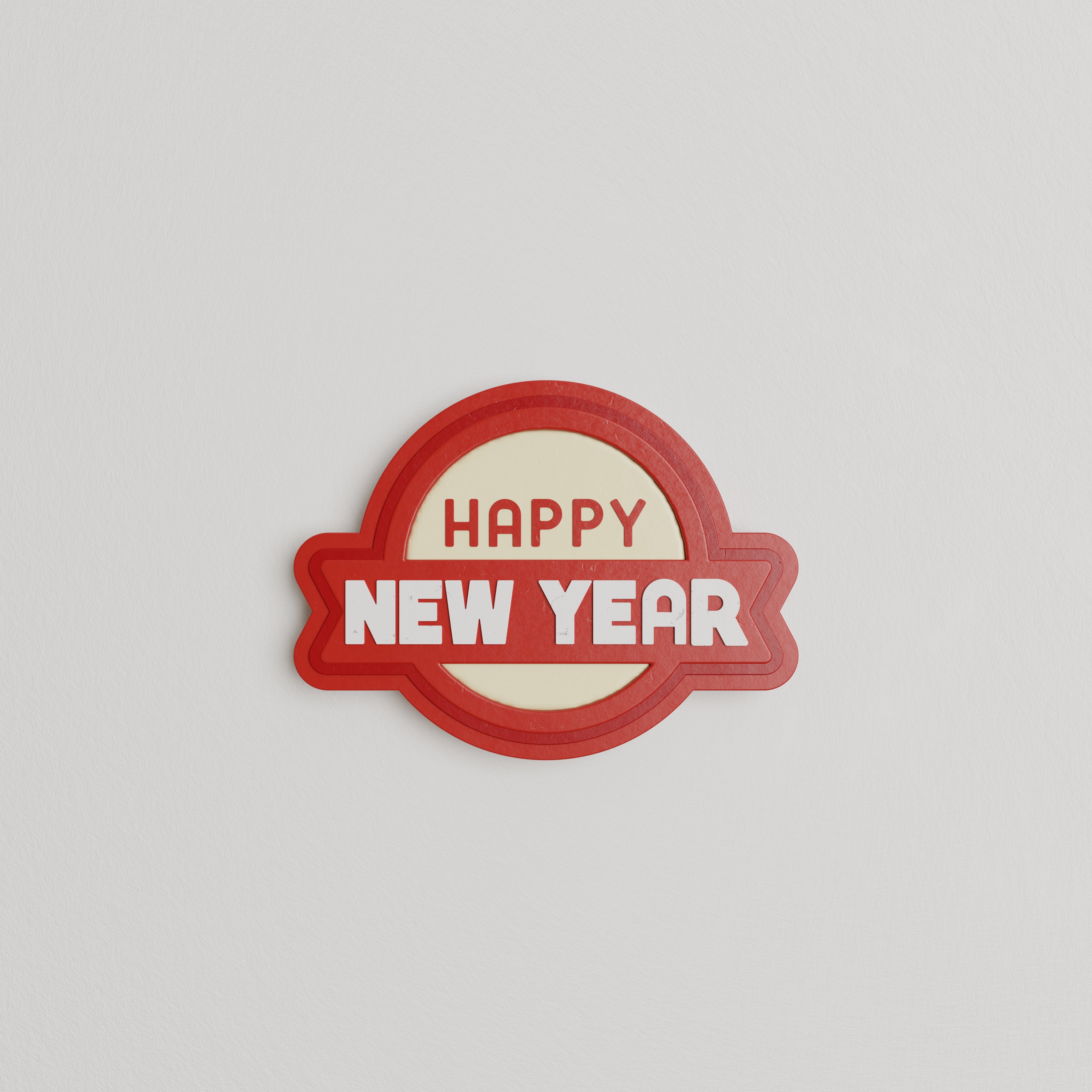 Happy New Year Hule Patch