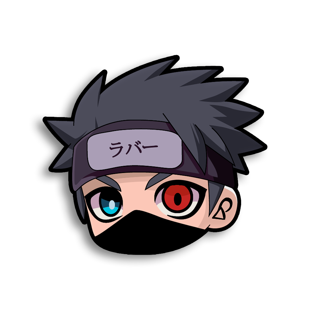 Red and Blue Eyes Chibi Patch