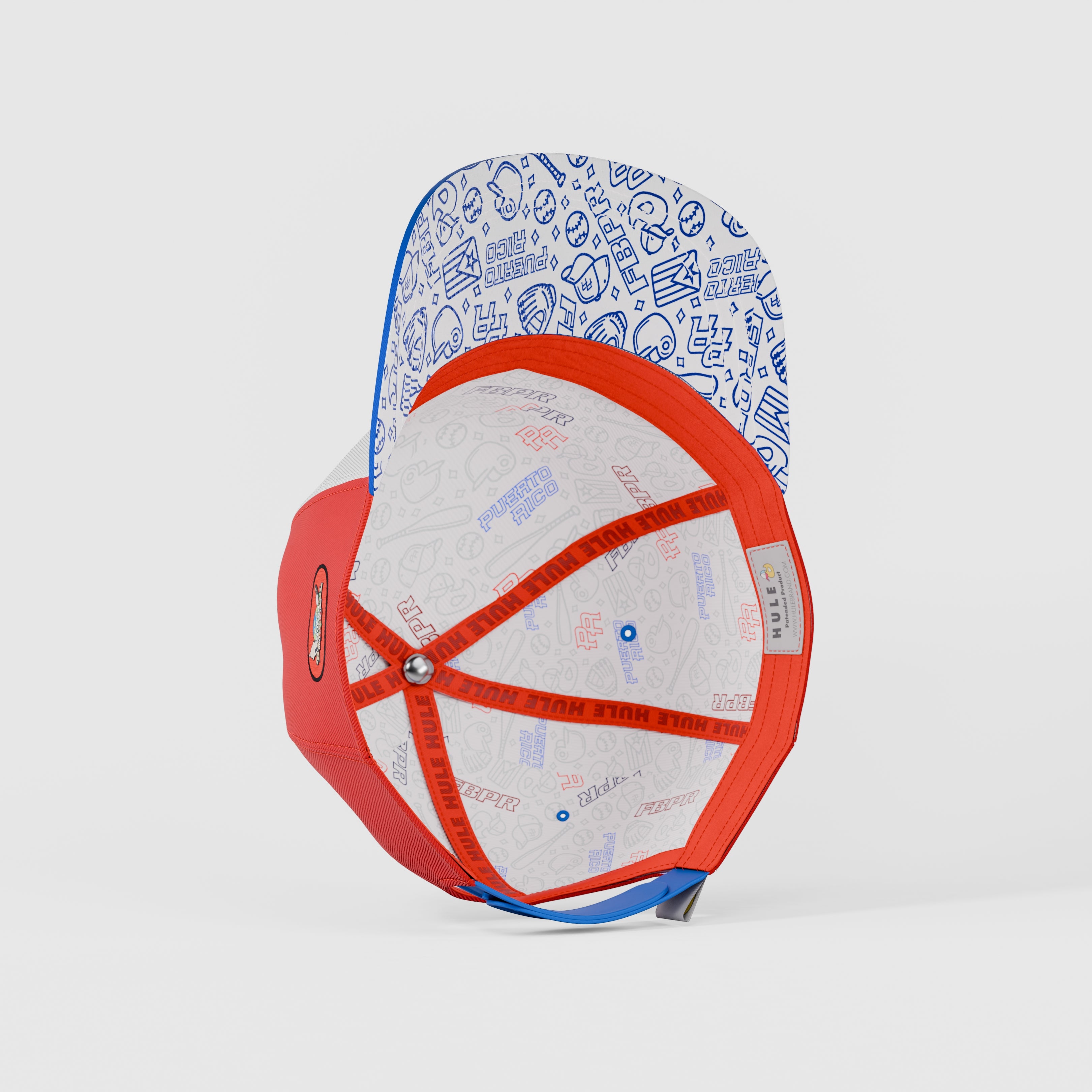 Puerto Rico Baseball Cap FBPR x Hule Roja - Hule Brand