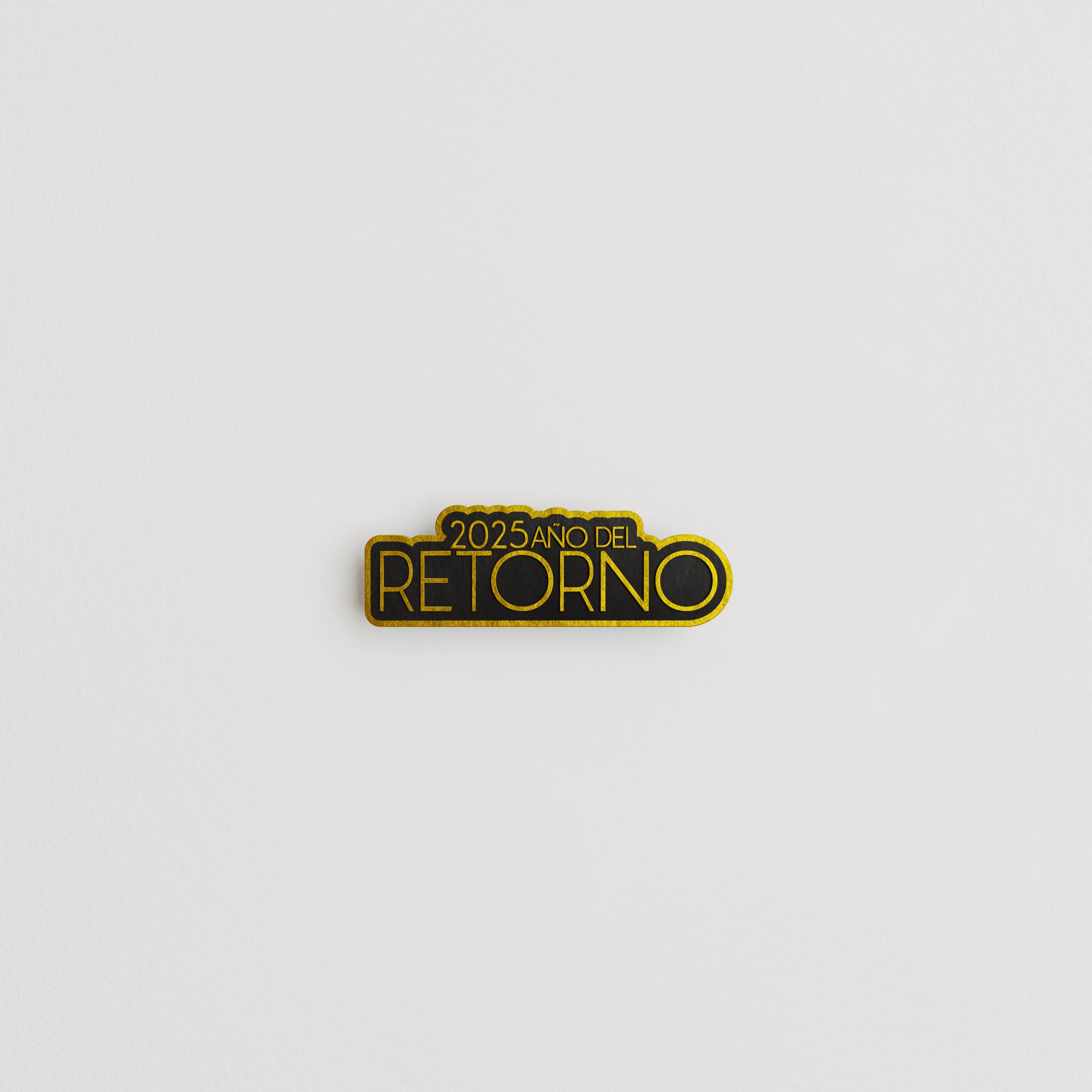 2025 Año del Retorno Patch