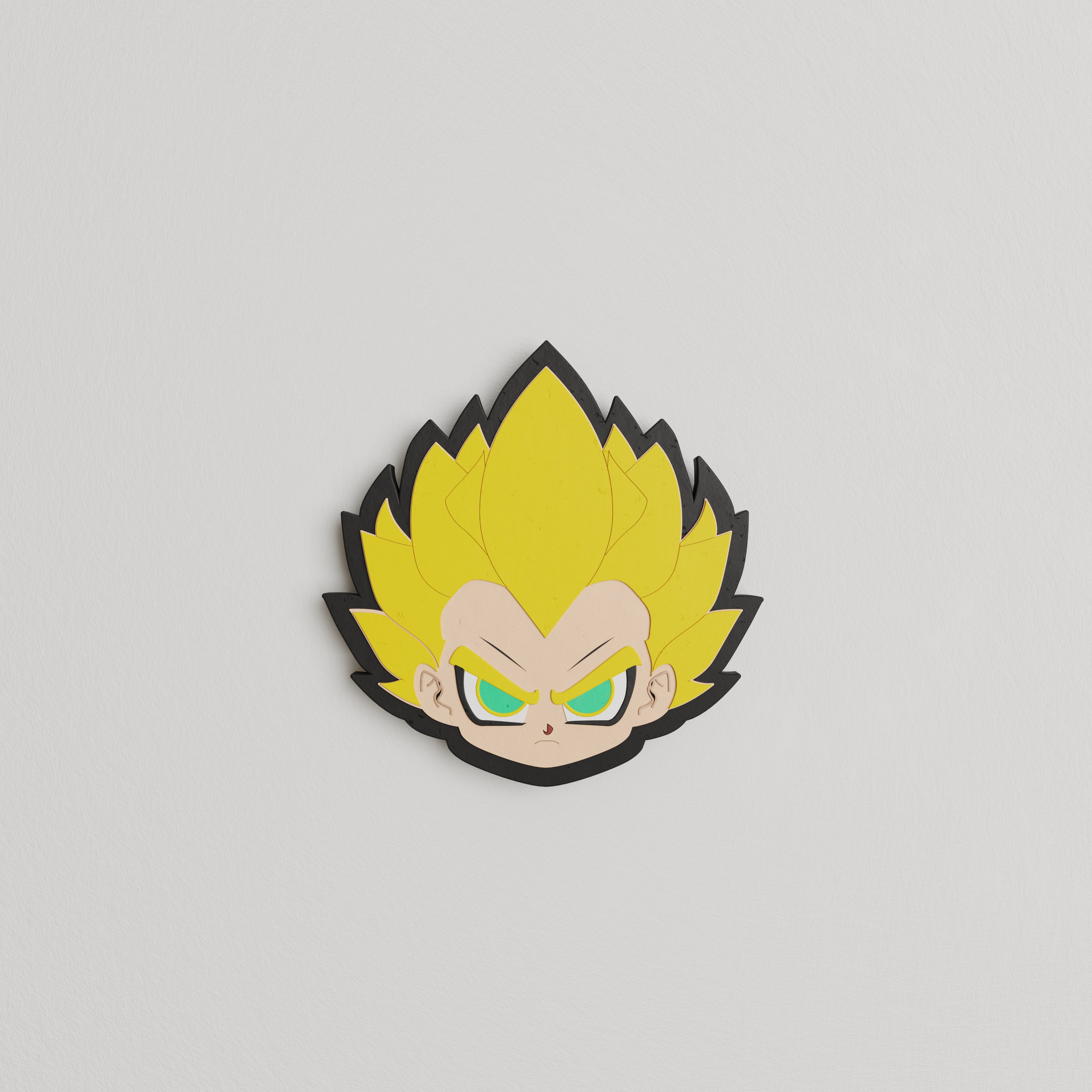 Yellow Hair V Chibi Patch