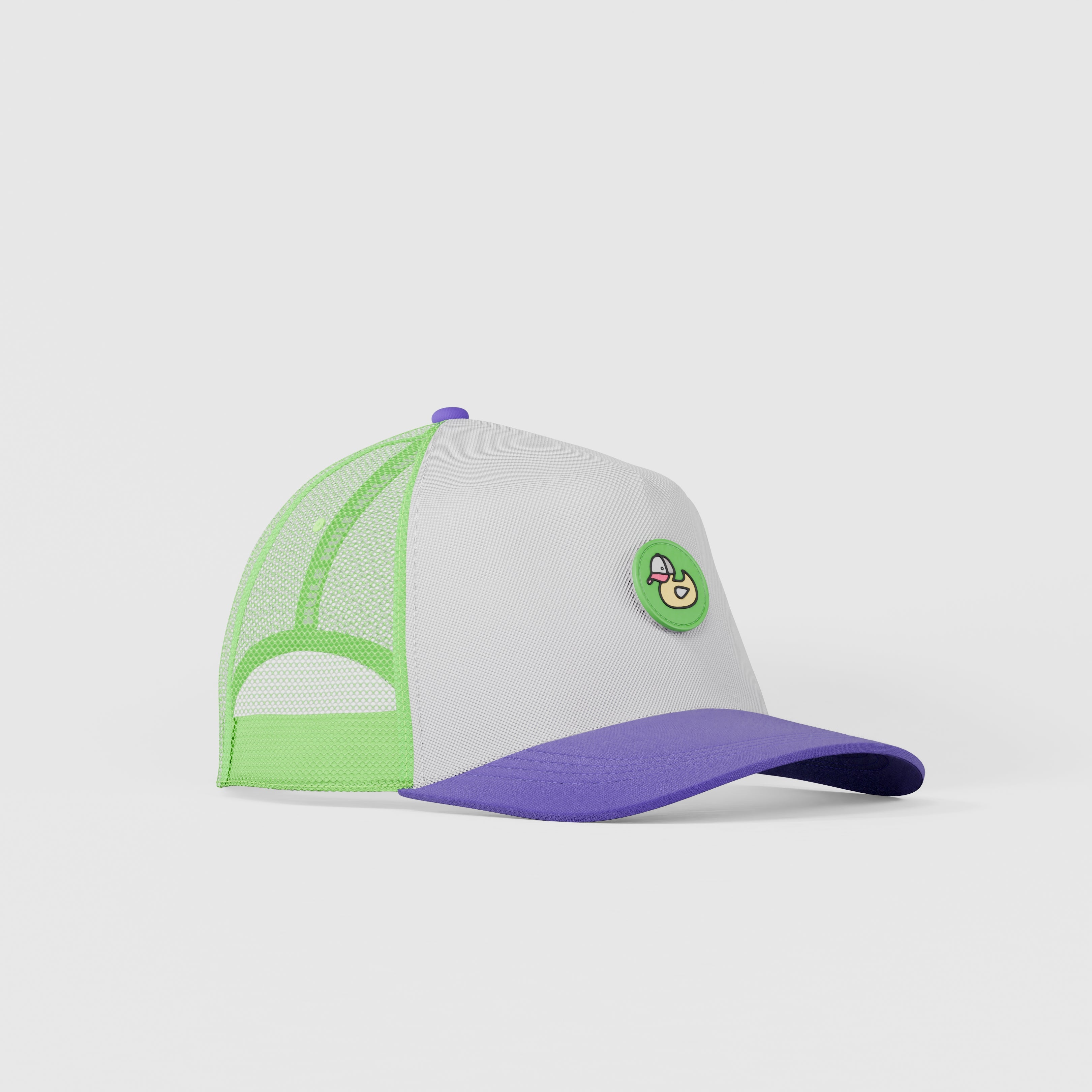 Purple Lime Trucker Cap
