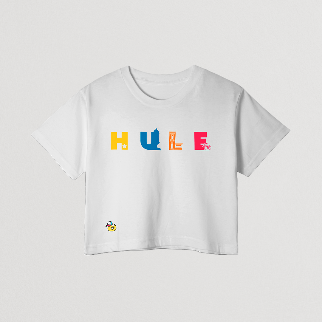 Hule San Juan Crop Top (160g 100% Cotton - Oversize)